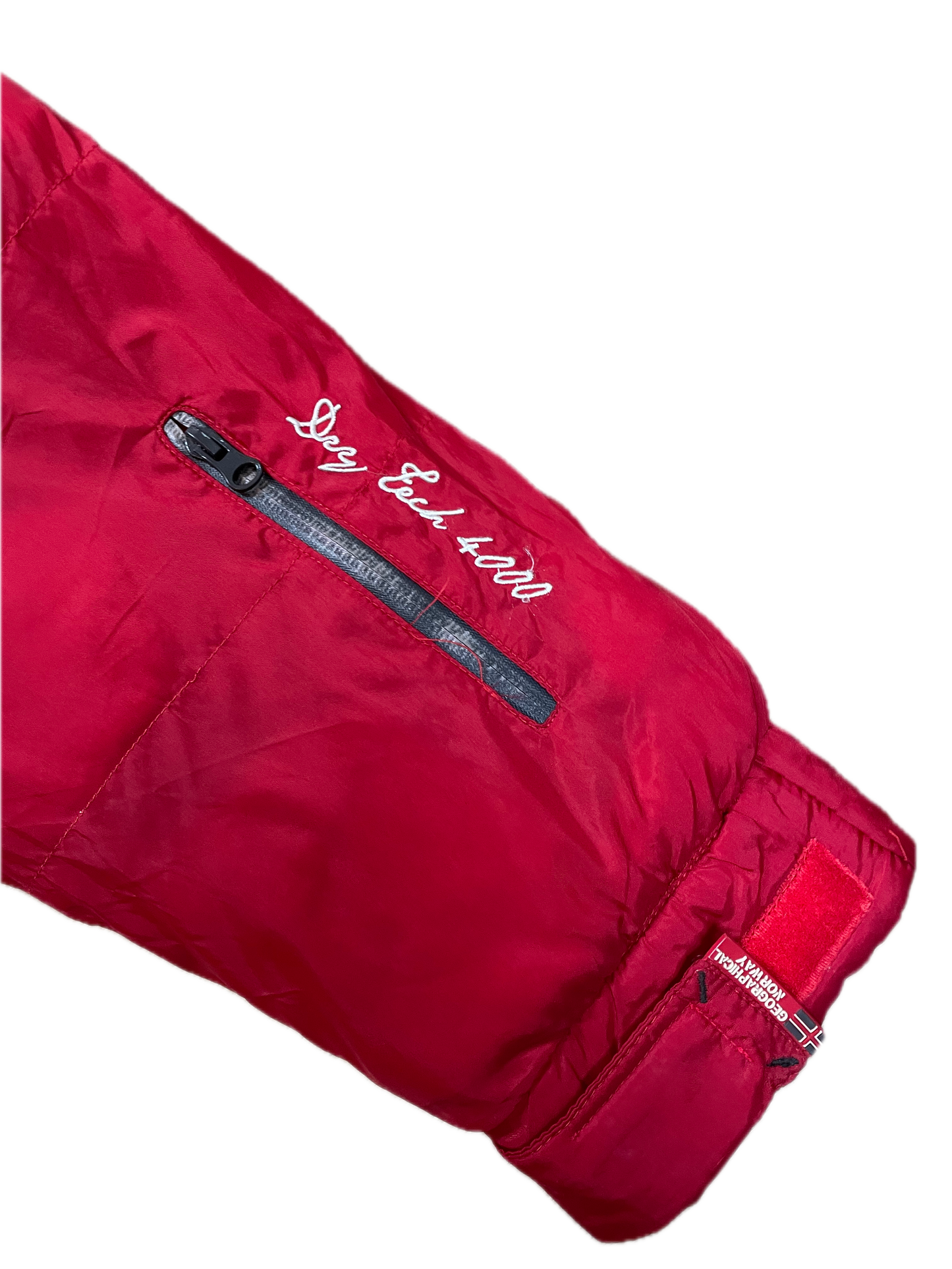 Geographical Norway Dicke Überziehjacke Rot L - Warme Herren Winterjacke
