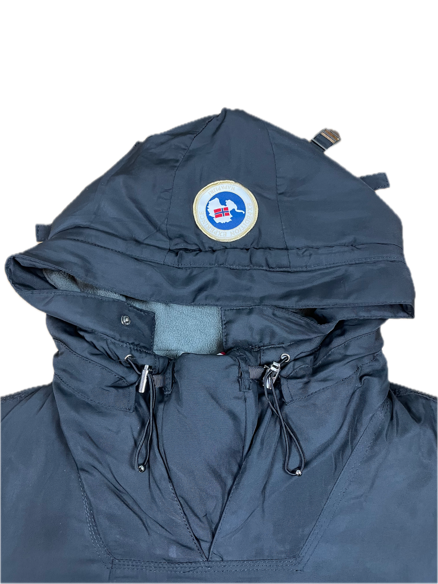 Napapijri Dicke Überziehjacke Schwarz S - Dicke Schlichte Herren Winterjacke