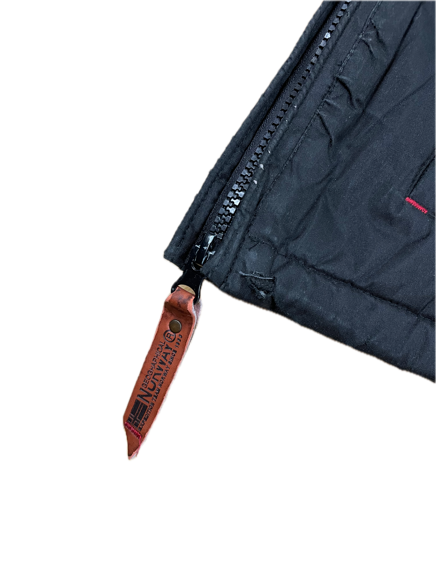 Geographical Norway Dicke Überzieh-Jacke Schwarz L - Schlichte & Warme Herren Winterjacke