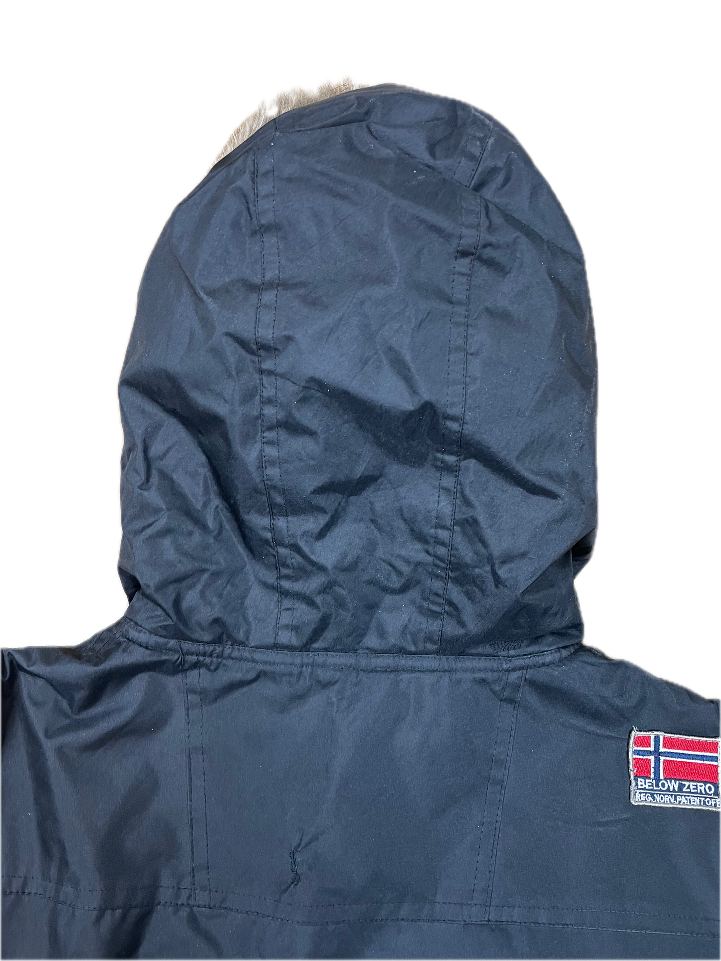 Geographical Norway Dicke Überzieh-Jacke Schwarz L - Schlichte & Warme Herren Winterjacke