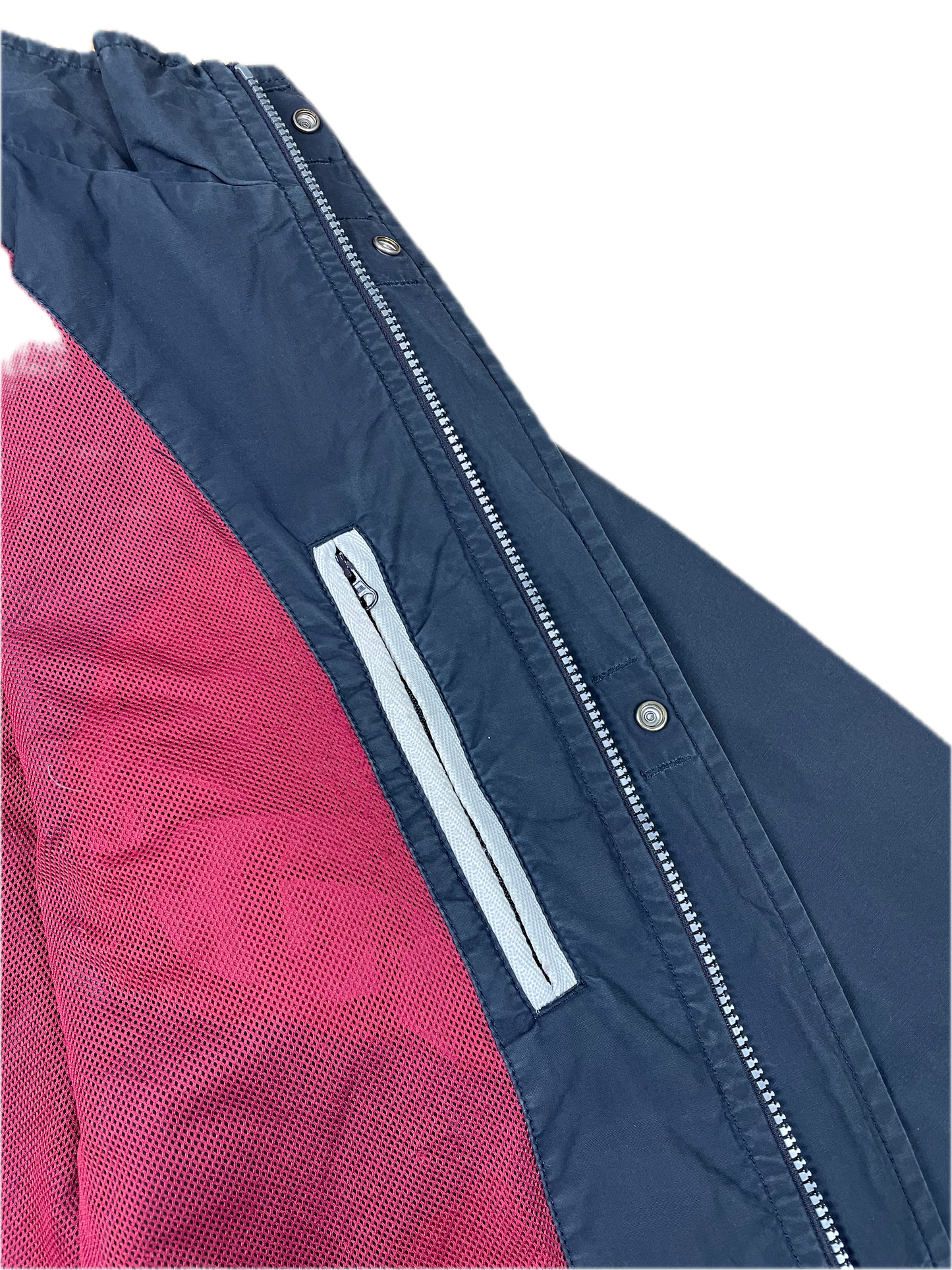 Vintage Napapijri Geographic Jacke Schwarz XXL - Schlichte & Warme Damen Jacke