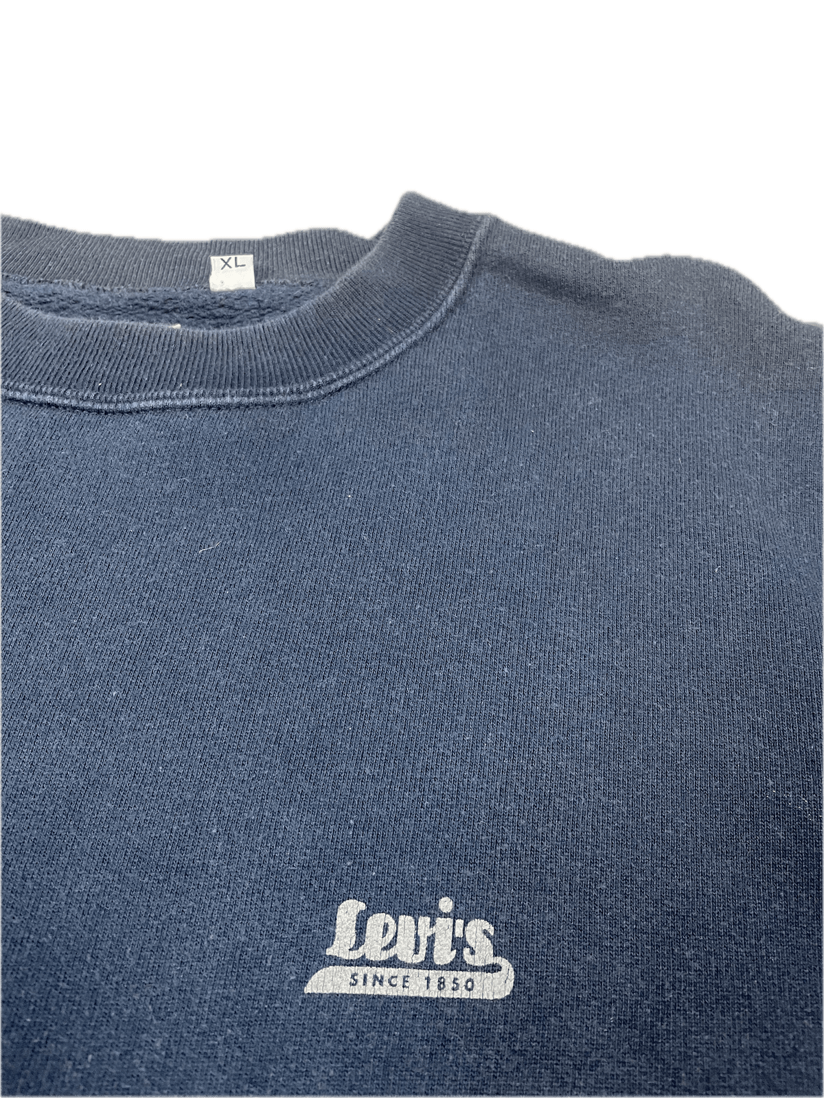 Vintage Levi's Sweater Schwarz XL - Basic Herren Pullover Vintage Klamotten, Secondhand Klamotten, Retro Mode, Nachhaltige Mode, Einzigartige Stücke, Zeitlose Mode, Umweltfreundliche Kleidung, Stilvolle Secondhand Mode, Hochwertige Vintage Kleidung