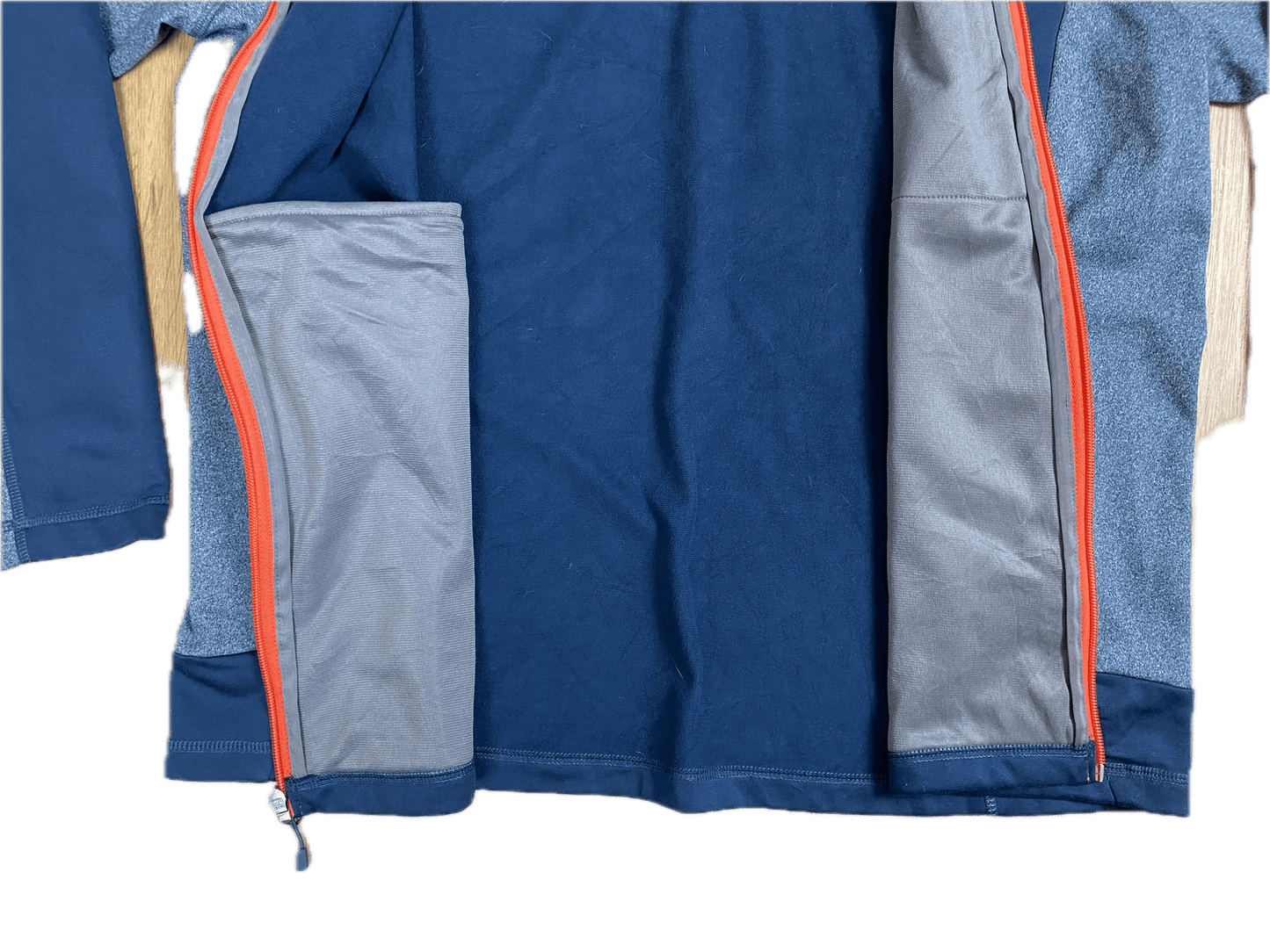 Vintage The North Face Jacke Blau/Grau XL - Herren Softshell Jacke Vintage Klamotten, Secondhand Klamotten, Retro Mode, Nachhaltige Mode, Einzigartige Stücke, Zeitlose Mode, Umweltfreundliche Kleidung, Stilvolle Secondhand Mode, Hochwertige Vintage Kleidung