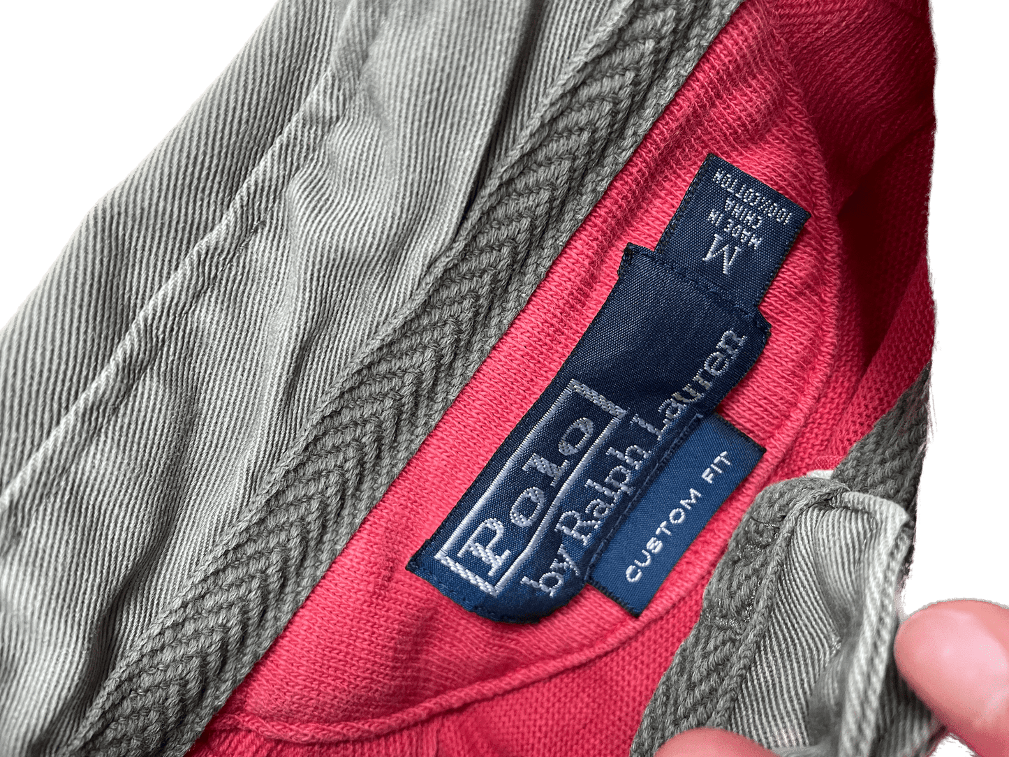 Vintage Ralph Lauren Poloshirt Rot M - Custom Fit Herren Shirt Vintage Klamotten, Secondhand Klamotten, Retro Mode, Nachhaltige Mode, Einzigartige Stücke, Zeitlose Mode, Umweltfreundliche Kleidung, Stilvolle Secondhand Mode, Hochwertige Vintage Kleidung