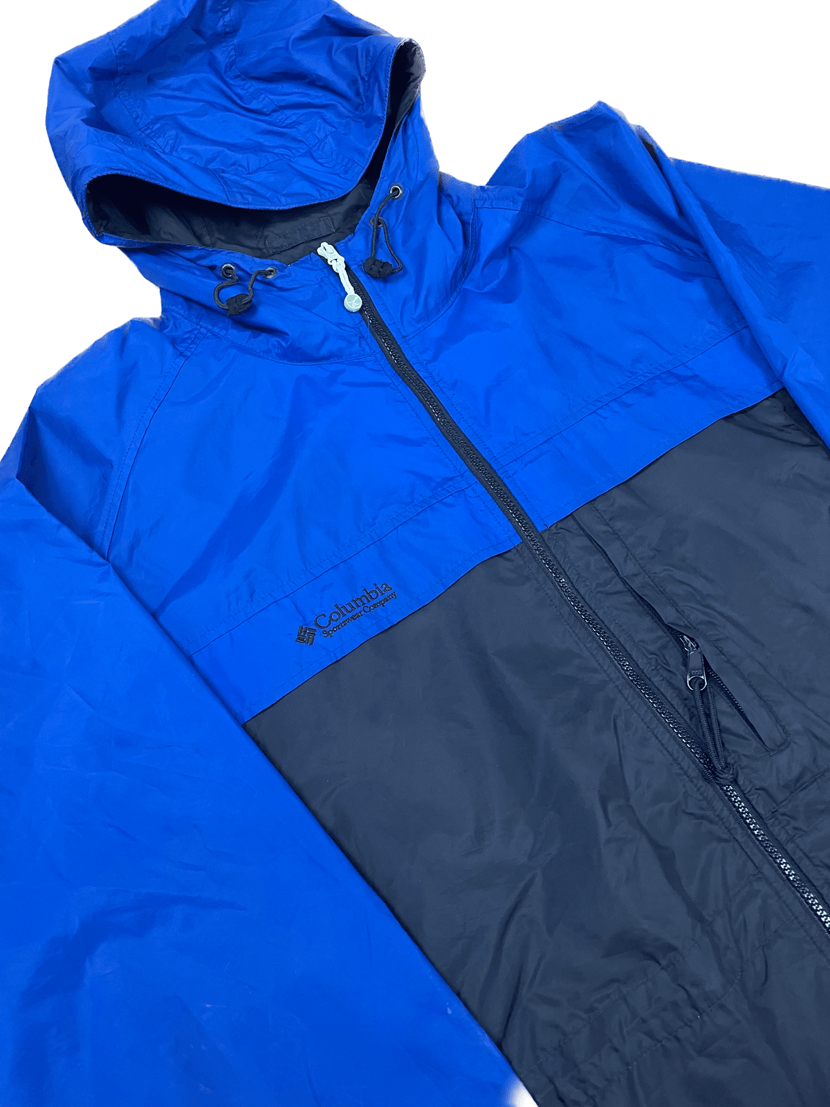 Columbia Leichte Jacke Vintage Klamotten, Secondhand Klamotten, Retro Mode, Nachhaltige Mode, Einzigartige Stücke, Zeitlose Mode, Umweltfreundliche Kleidung, Stilvolle Secondhand Mode, Hochwertige Vintage Kleidung