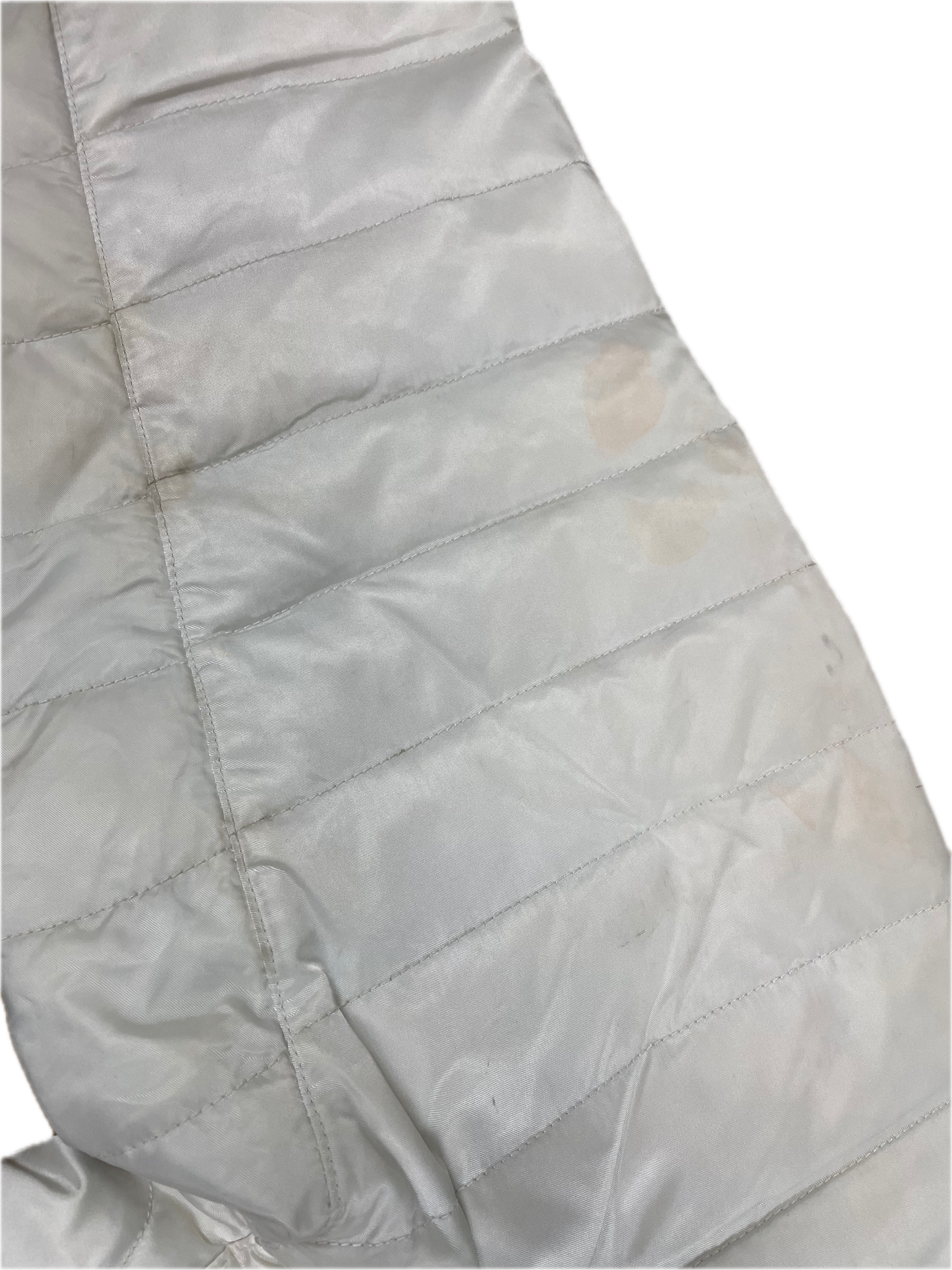 The North Face Puffer Jacket 550 Weiß L - Schlichte & Warme Damen Jacke