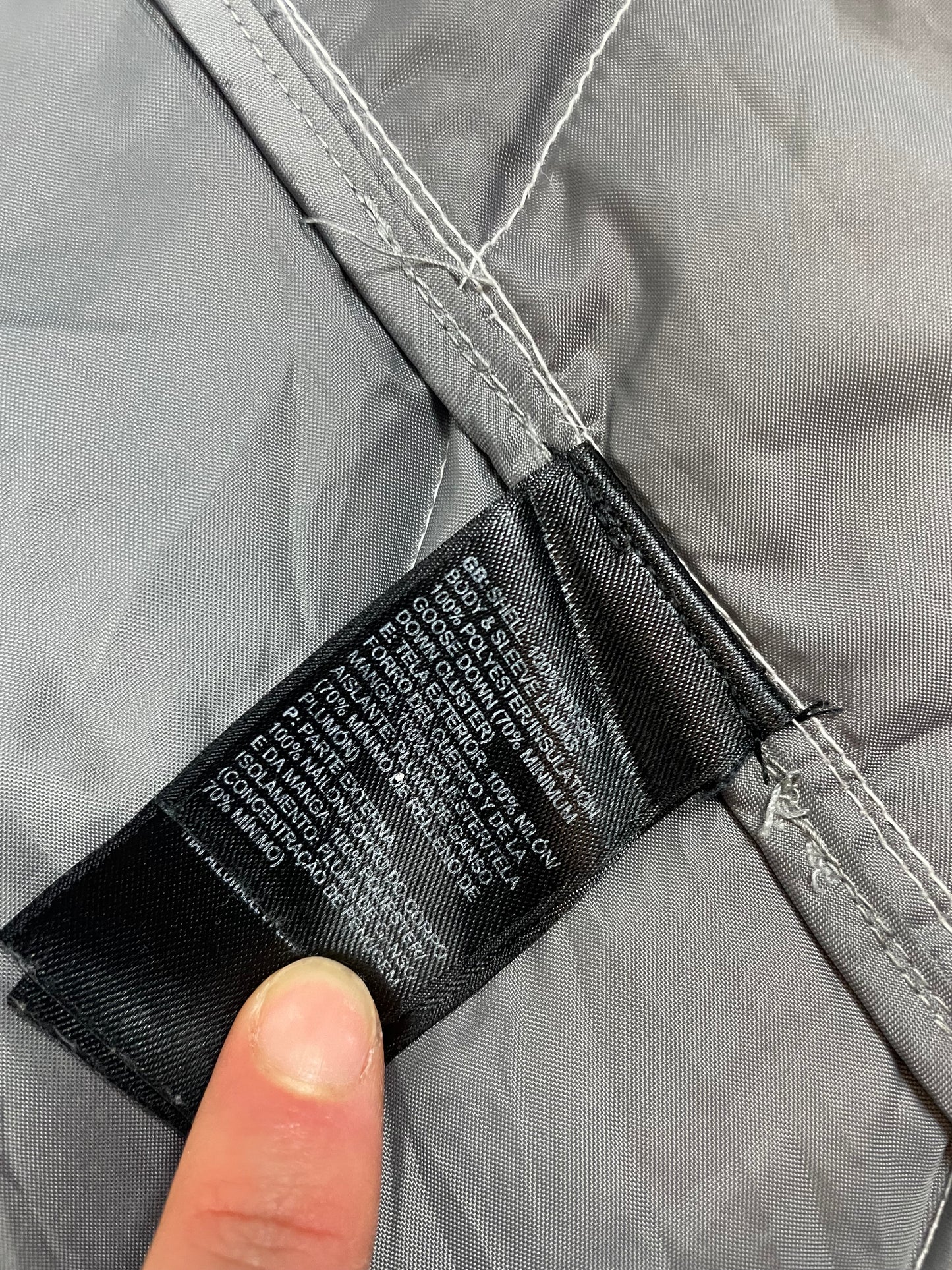 The North Face Puffer Jacket 550 Weiß L - Schlichte & Warme Damen Jacke