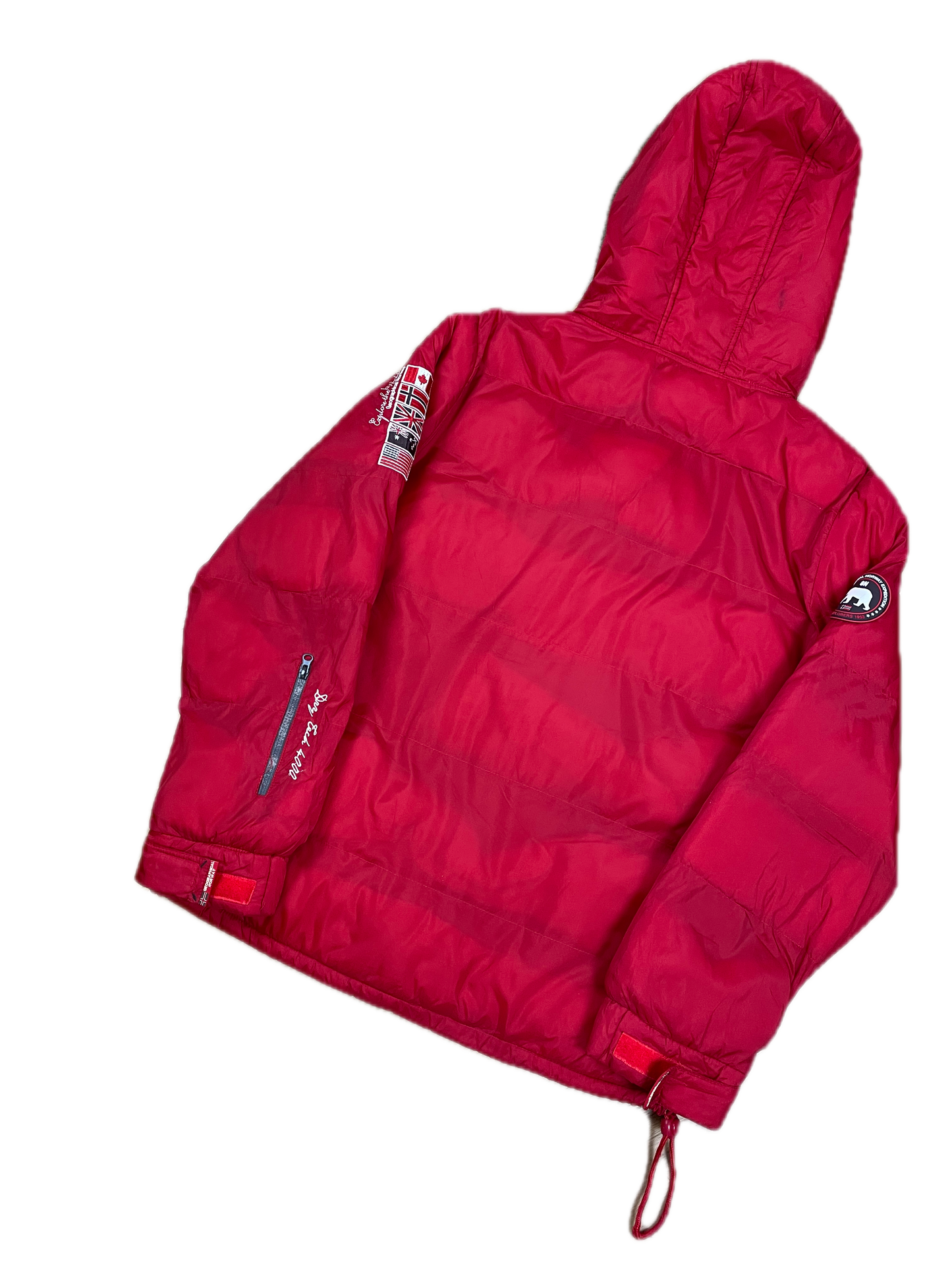 Geographical Norway Dicke Überziehjacke Rot L - Warme Herren Winterjacke