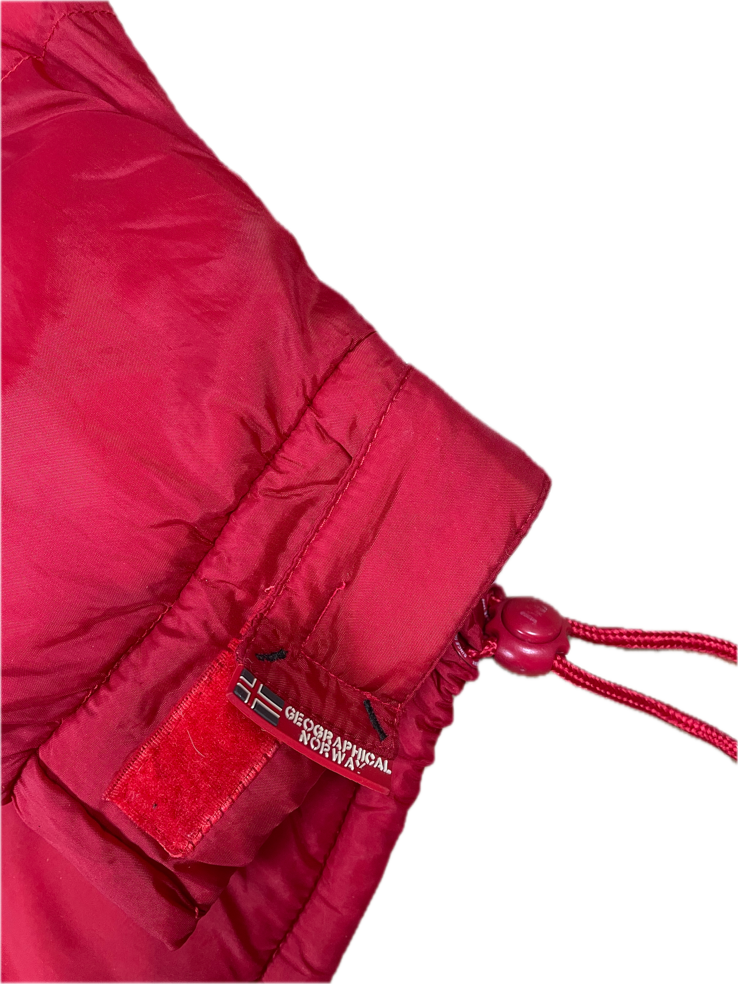 Geographical Norway Dicke Überziehjacke Rot L - Warme Herren Winterjacke