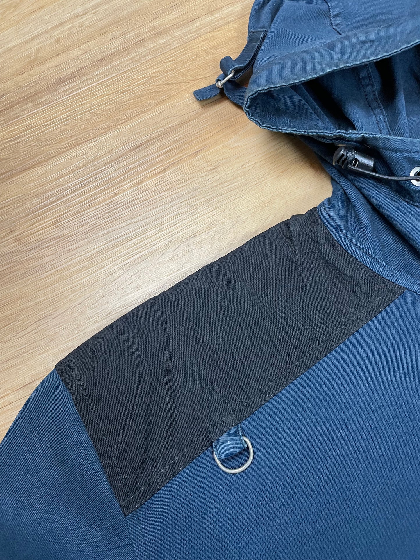 Vintage Napapijri Geographic Jacke Schwarz XL - Praktische Herren Outdoor Jacke
