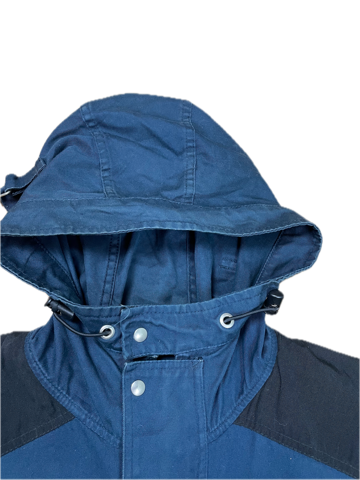 Vintage Napapijri Geographic Jacke Schwarz XL - Praktische Herren Outdoor Jacke
