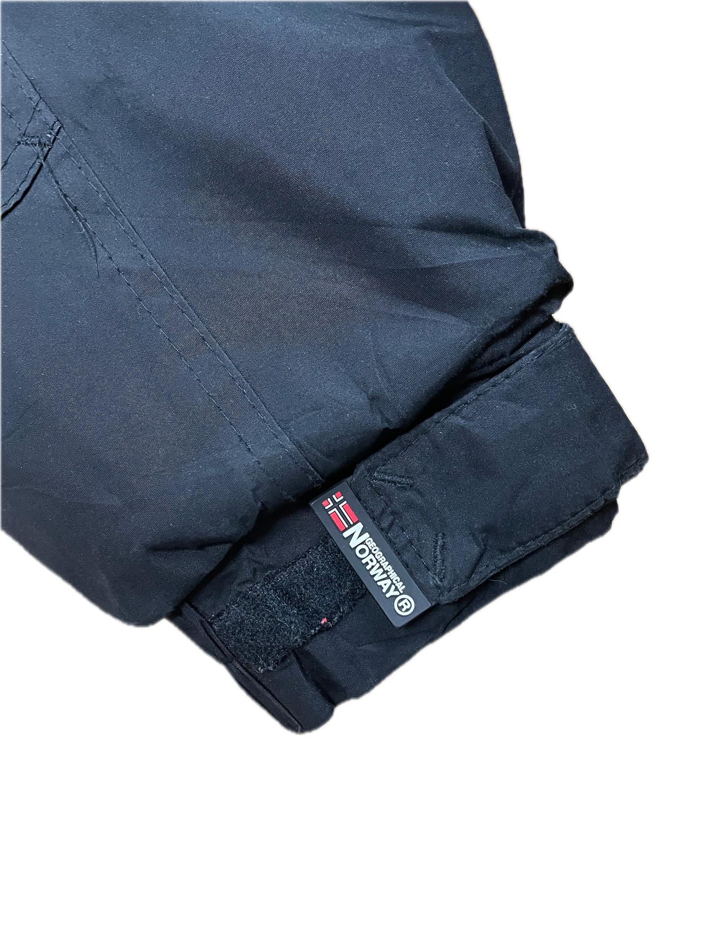 Geographical Norway Dicke Überziehjacke Schwarz L - Schlichte & Warme Winterjacke für Herren