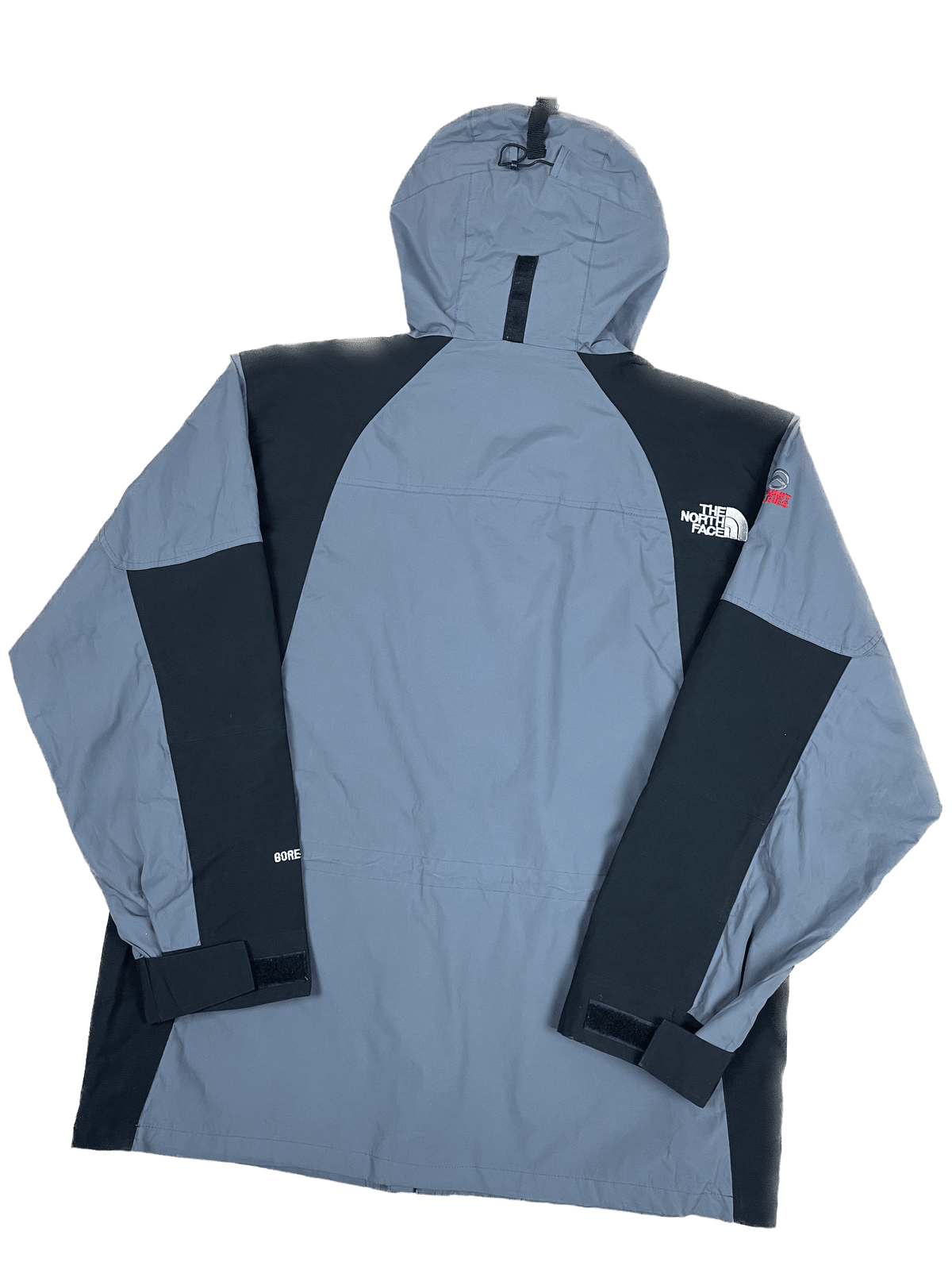 The North Face Summit Series Gore-Tex Regenjacke Grau/Schwarz XL - Funktionale und Bequeme Jacke Vintage Klamotten, Secondhand Klamotten, Retro Mode, Nachhaltige Mode, Einzigartige Stücke, Zeitlose Mode, Umweltfreundliche Kleidung, Stilvolle Secondhand Mode, Hochwertige Vintage Kleidung