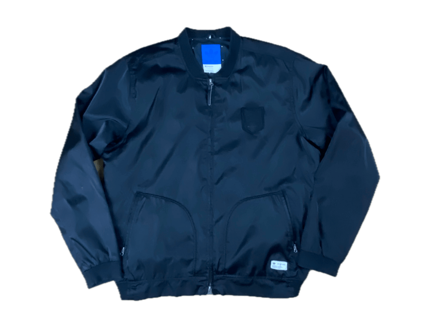 Vintage Adidas Bomberjacke Schwarz XL - Basic Leichte Herren Jacke Vintage Klamotten, Secondhand Klamotten, Retro Mode, Nachhaltige Mode, Einzigartige Stücke, Zeitlose Mode, Umweltfreundliche Kleidung, Stilvolle Secondhand Mode, Hochwertige Vintage Kleidung