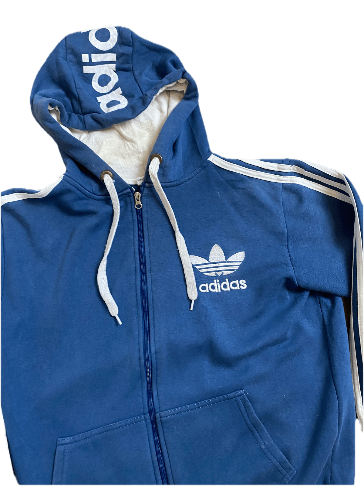 Vintage Adidas Kapuzenjacke Blau S - Stylische und Bequeme Jacke Vintage Klamotten, Secondhand Klamotten, Retro Mode, Nachhaltige Mode, Einzigartige Stücke, Zeitlose Mode, Umweltfreundliche Kleidung, Stilvolle Secondhand Mode, Hochwertige Vintage Kleidung