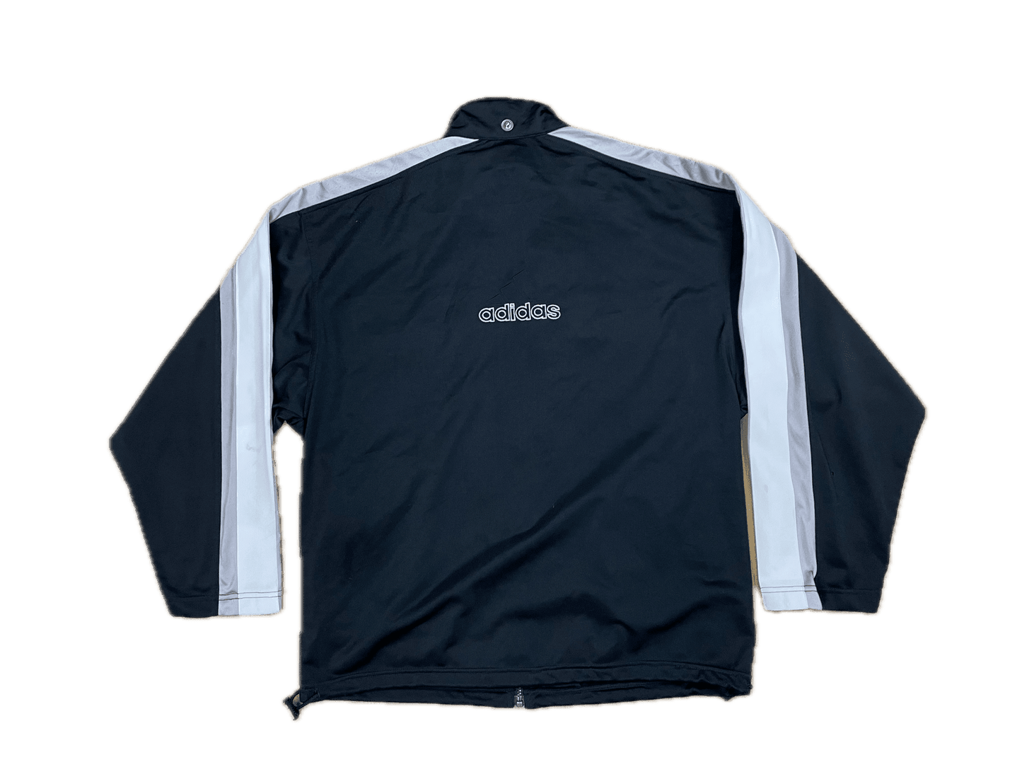Vintage Adidas Leichte Jacke Schwarz S - Leichte und Komfortable Sportjacke Vintage Klamotten, Secondhand Klamotten, Retro Mode, Nachhaltige Mode, Einzigartige Stücke, Zeitlose Mode, Umweltfreundliche Kleidung, Stilvolle Secondhand Mode, Hochwertige Vintage Kleidung
