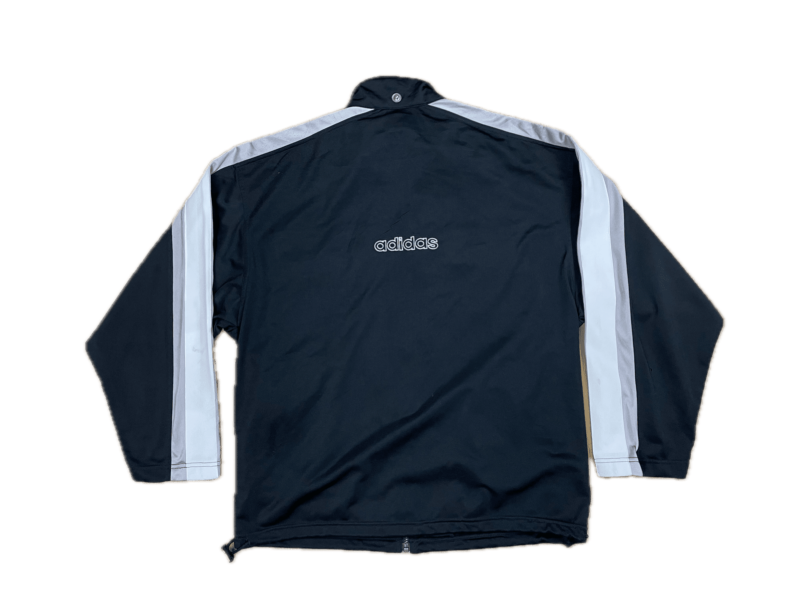 Vintage Adidas Leichte Jacke Schwarz S - Leichte und Komfortable Sportjacke Vintage Klamotten, Secondhand Klamotten, Retro Mode, Nachhaltige Mode, Einzigartige Stücke, Zeitlose Mode, Umweltfreundliche Kleidung, Stilvolle Secondhand Mode, Hochwertige Vintage Kleidung