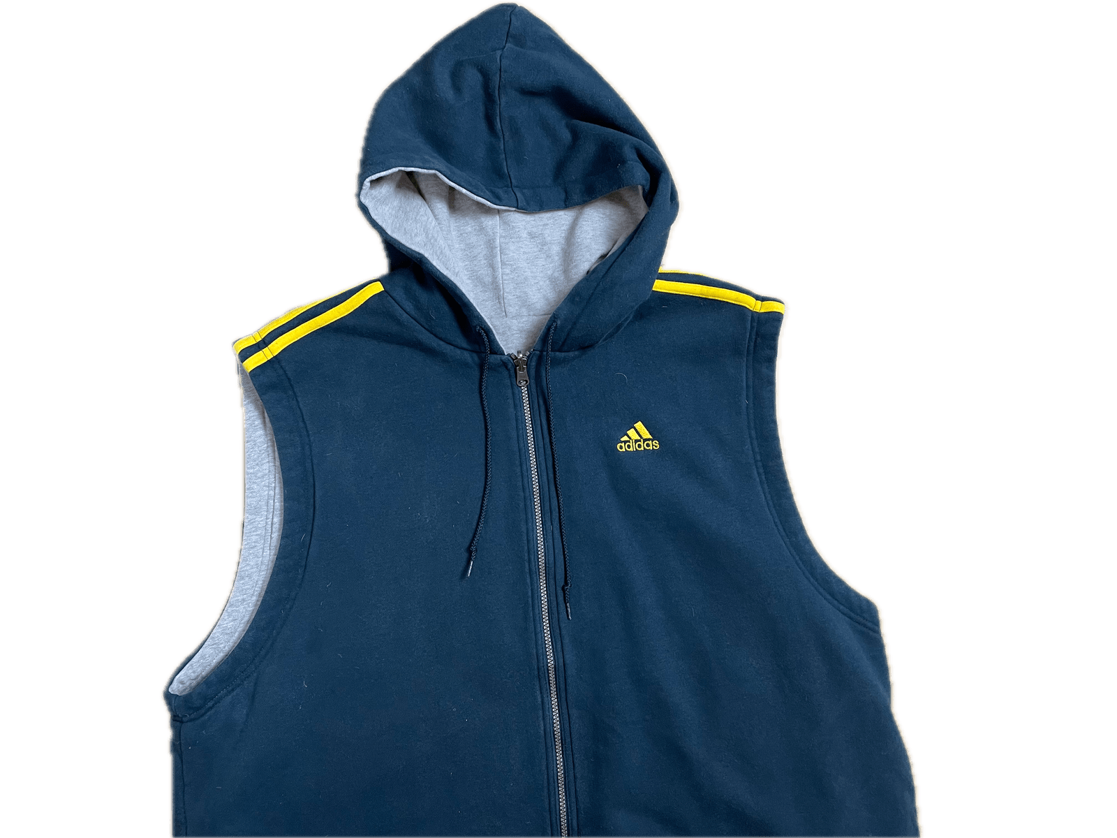Vintage Adidas Weste Dunkelblau XXL - Sportliche und Bequeme Weste Vintage Klamotten, Secondhand Klamotten, Retro Mode, Nachhaltige Mode, Einzigartige Stücke, Zeitlose Mode, Umweltfreundliche Kleidung, Stilvolle Secondhand Mode, Hochwertige Vintage Kleidung