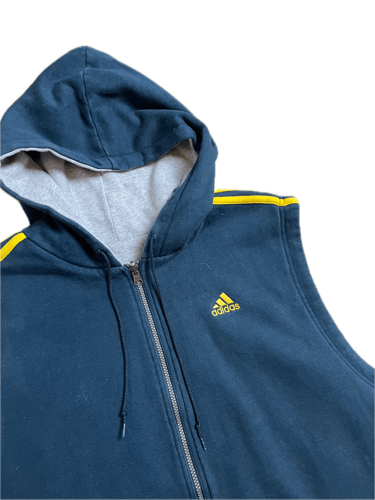 Vintage Adidas Weste Dunkelblau XXL - Sportliche und Bequeme Weste Vintage Klamotten, Secondhand Klamotten, Retro Mode, Nachhaltige Mode, Einzigartige Stücke, Zeitlose Mode, Umweltfreundliche Kleidung, Stilvolle Secondhand Mode, Hochwertige Vintage Kleidung