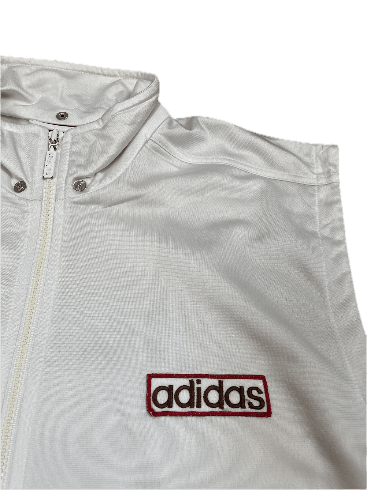 Vintage Adidas Weste Weiß L - Klassische und Vielseitige Weste Vintage Klamotten, Secondhand Klamotten, Retro Mode, Nachhaltige Mode, Einzigartige Stücke, Zeitlose Mode, Umweltfreundliche Kleidung, Stilvolle Secondhand Mode, Hochwertige Vintage Kleidung