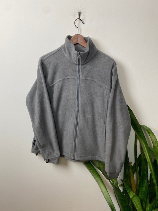 Vintage Columbia Vertex Fleecejacke Grau L - Leichte und Bequeme Damen Jacke Vintage Klamotten, Secondhand Klamotten, Retro Mode, Nachhaltige Mode, Einzigartige Stücke, Zeitlose Mode, Umweltfreundliche Kleidung, Stilvolle Secondhand Mode, Hochwertige Vintage Kleidung