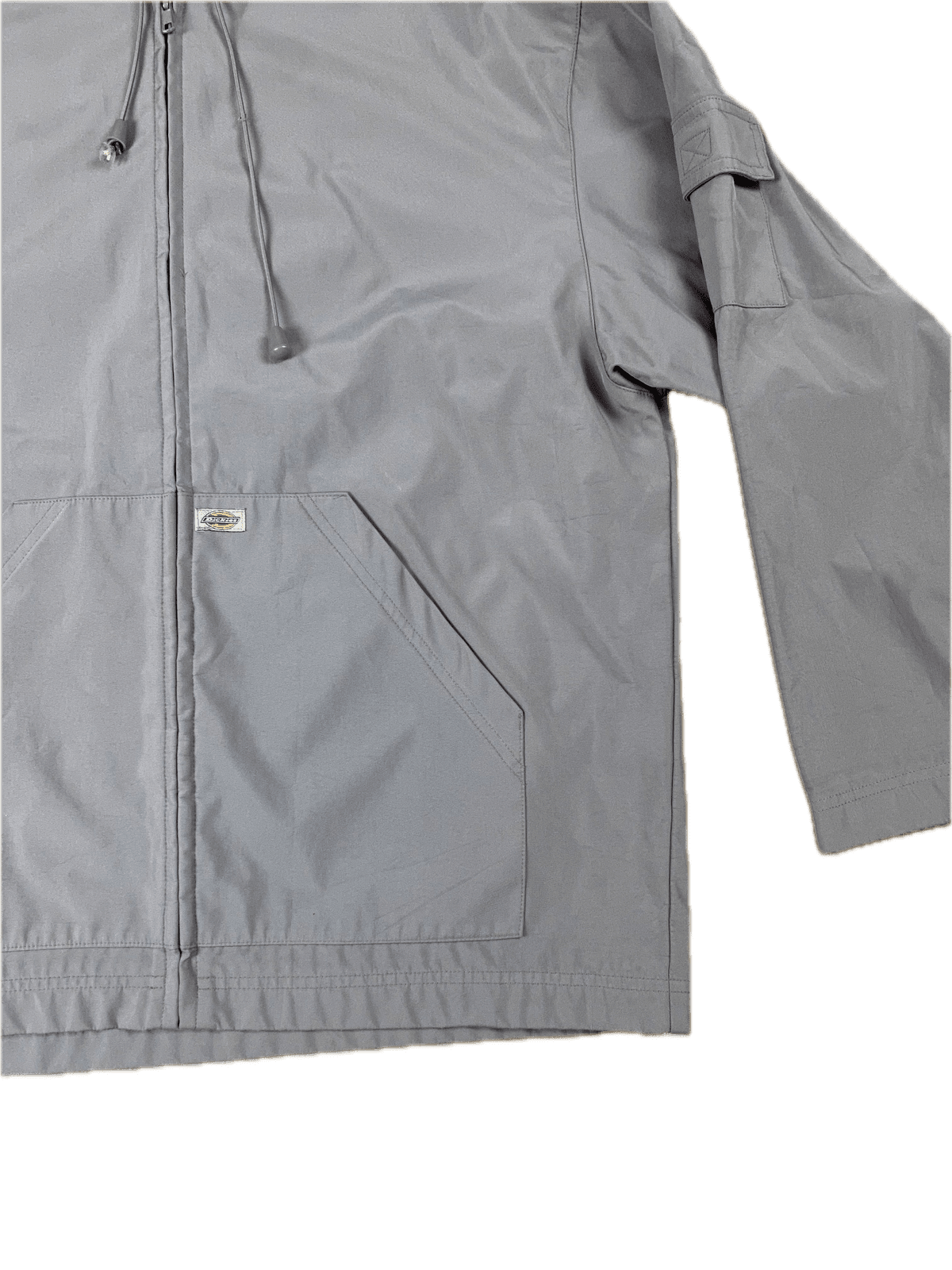 Vintage Dickies Jacke Grau M - Stylische und Bequeme Jacke Vintage Klamotten, Secondhand Klamotten, Retro Mode, Nachhaltige Mode, Einzigartige Stücke, Zeitlose Mode, Umweltfreundliche Kleidung, Stilvolle Secondhand Mode, Hochwertige Vintage Kleidung