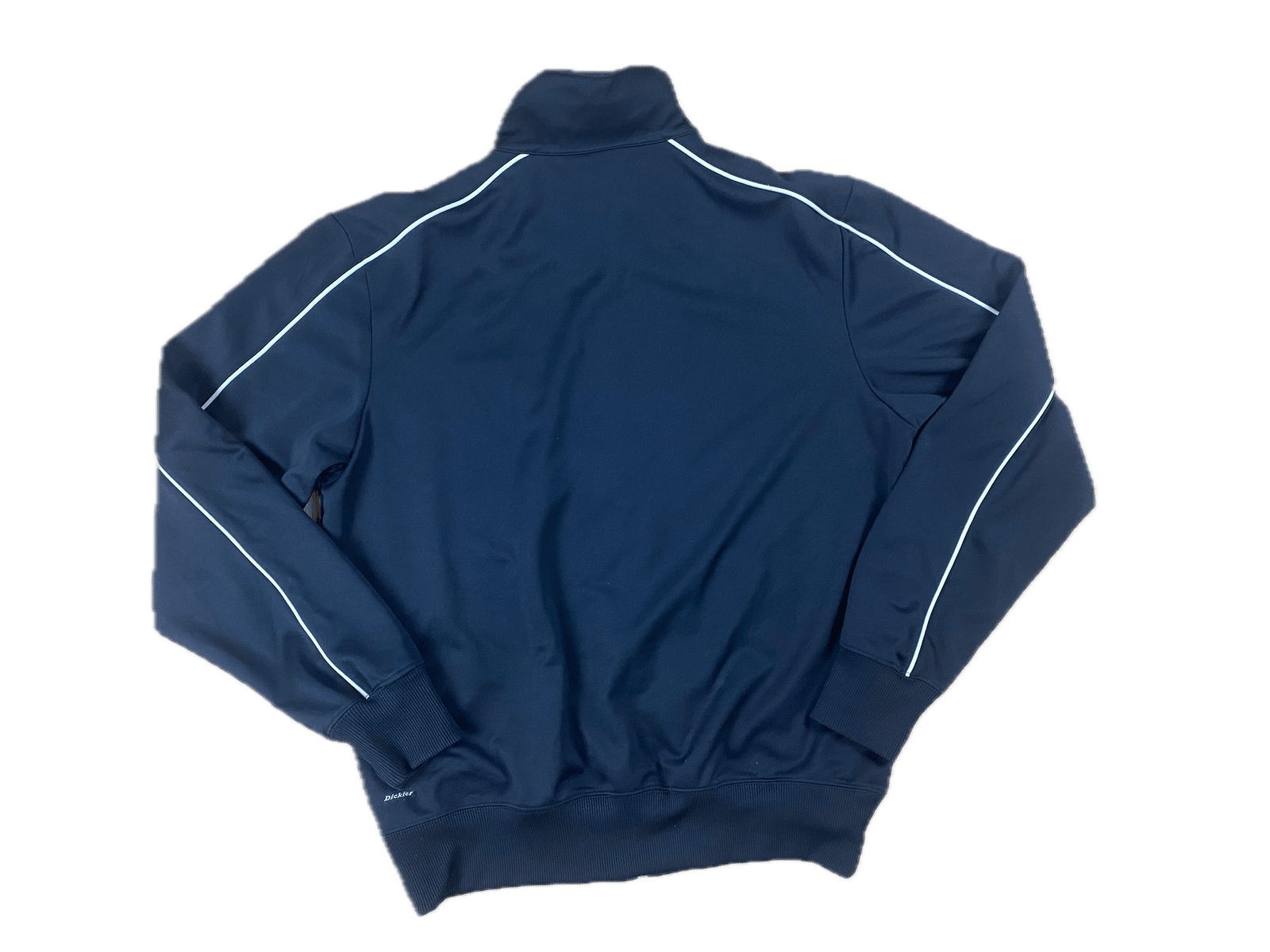Vintage Dickies Trainingsjacke Schwarz/Rot/Weiß - Leichte Damen Sportjacke Vintage Klamotten, Secondhand Klamotten, Retro Mode, Nachhaltige Mode, Einzigartige Stücke, Zeitlose Mode, Umweltfreundliche Kleidung, Stilvolle Secondhand Mode, Hochwertige Vintage Kleidung