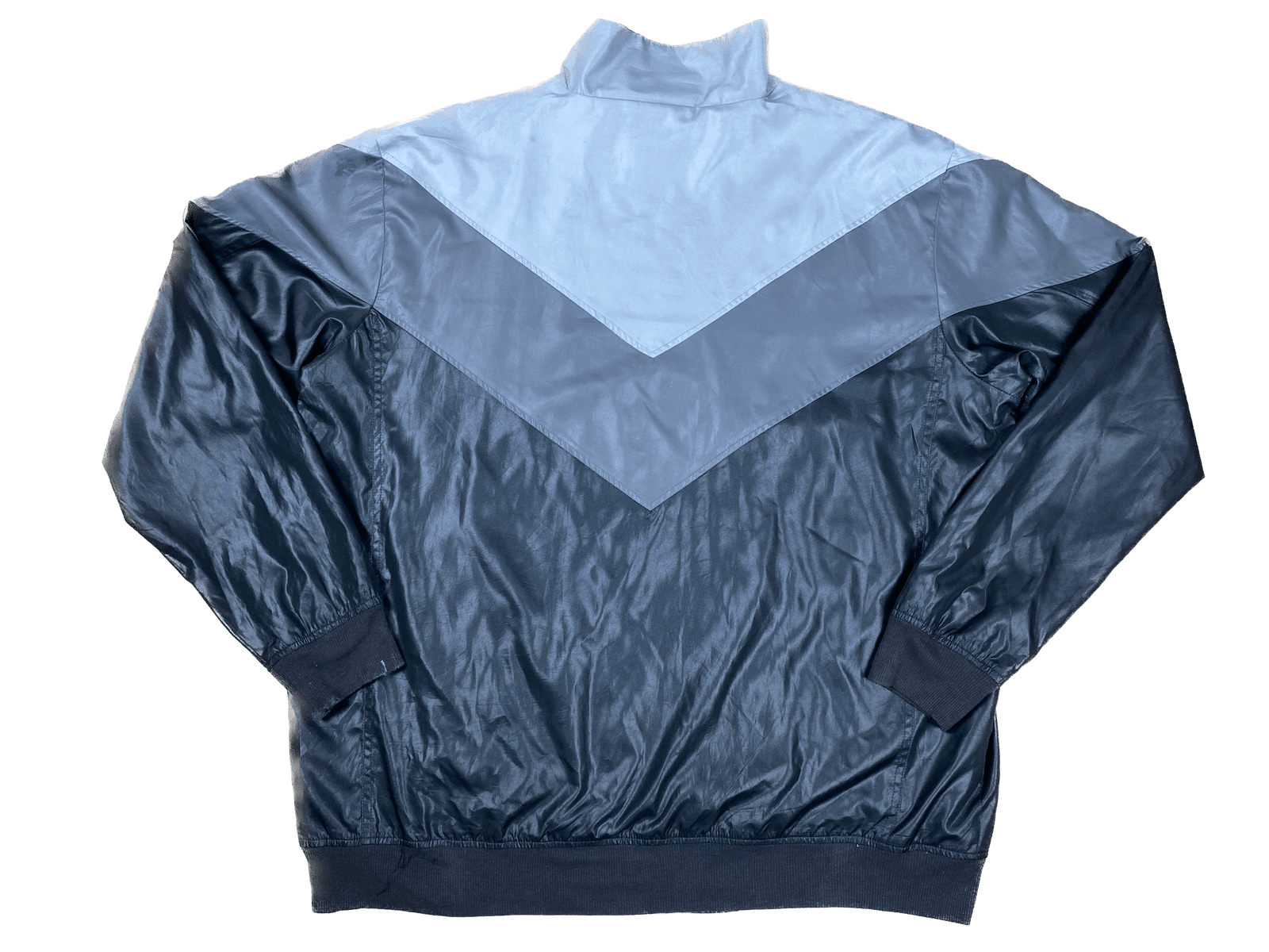 Vintage FILA Leichte Jacke Schwarz/Grau XXL - Lockere Herren Jacke Vintage Klamotten, Secondhand Klamotten, Retro Mode, Nachhaltige Mode, Einzigartige Stücke, Zeitlose Mode, Umweltfreundliche Kleidung, Stilvolle Secondhand Mode, Hochwertige Vintage Kleidung