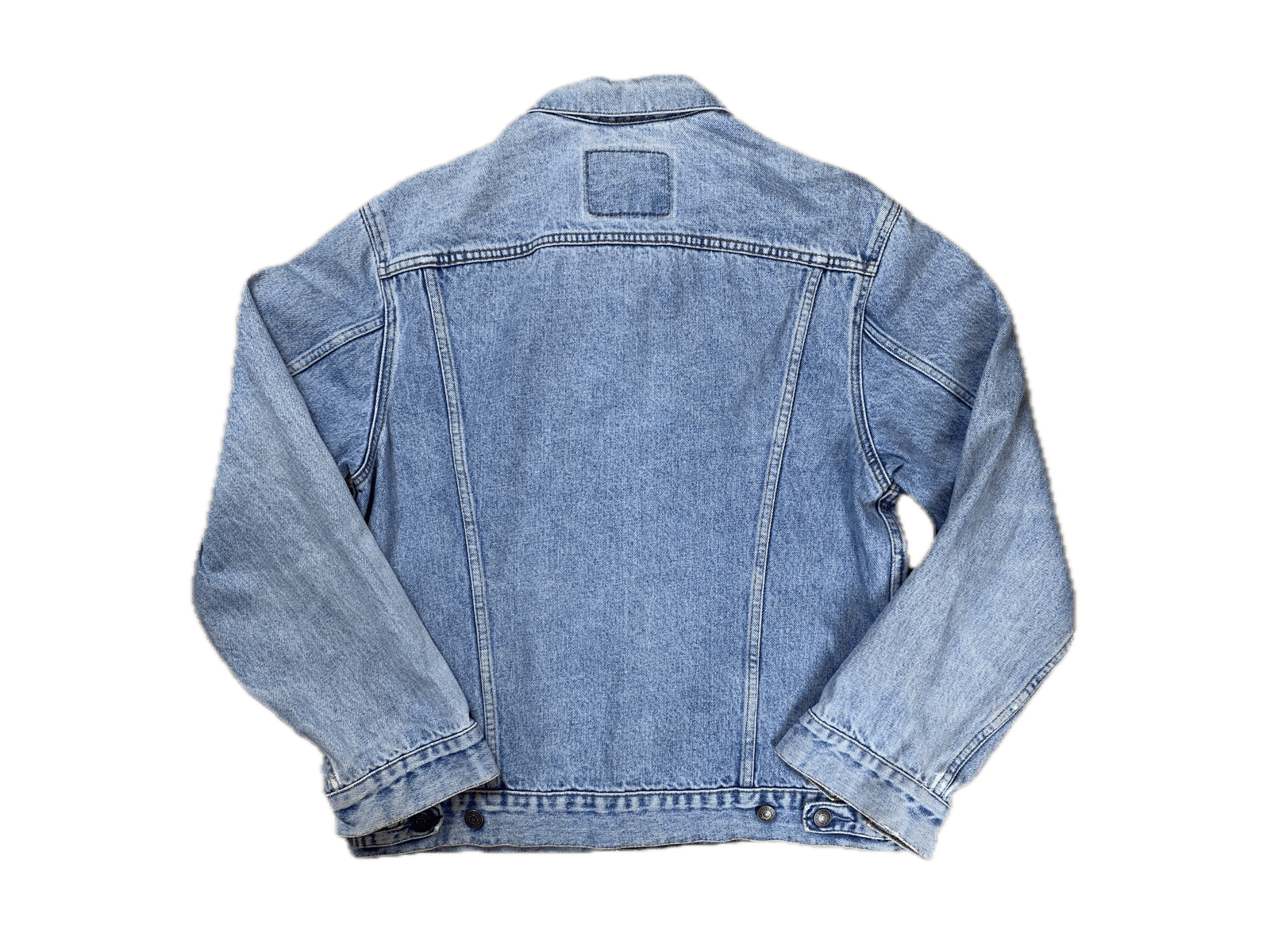 Vintage Levi‘s Jeansjacke Hellblau Verwaschen M - Basic Coole Herren Jacke Vintage Klamotten, Secondhand Klamotten, Retro Mode, Nachhaltige Mode, Einzigartige Stücke, Zeitlose Mode, Umweltfreundliche Kleidung, Stilvolle Secondhand Mode, Hochwertige Vintage Kleidung