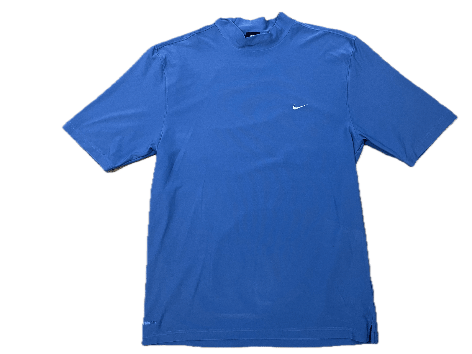 Vintage Nike Fit Dry T-Shirt Blau L - Funktionales und Bequemes T-Shirt Vintage Klamotten, Secondhand Klamotten, Retro Mode, Nachhaltige Mode, Einzigartige Stücke, Zeitlose Mode, Umweltfreundliche Kleidung, Stilvolle Secondhand Mode, Hochwertige Vintage Kleidung