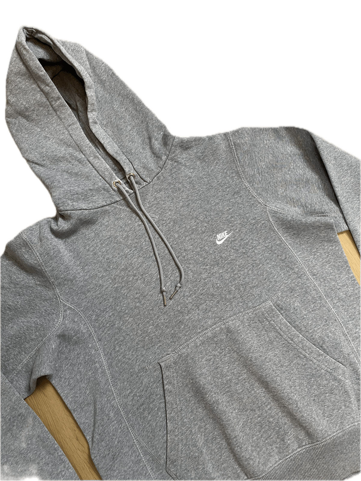 Vintage Nike Hoodie Grau S - Stylischer und Bequemer Hoodie Vintage Klamotten, Secondhand Klamotten, Retro Mode, Nachhaltige Mode, Einzigartige Stücke, Zeitlose Mode, Umweltfreundliche Kleidung, Stilvolle Secondhand Mode, Hochwertige Vintage Kleidung
