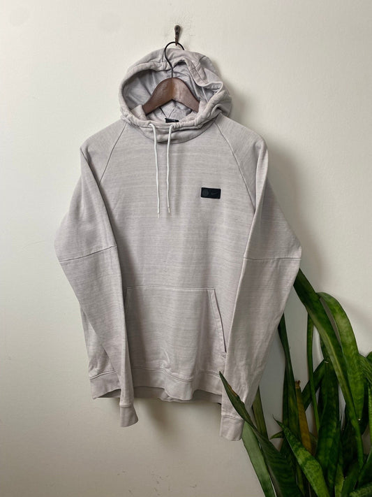 Vintage Nike Hoodie Weiß/Grau M - Sportlicher und Bequemer Hoodie Vintage Klamotten, Secondhand Klamotten, Retro Mode, Nachhaltige Mode, Einzigartige Stücke, Zeitlose Mode, Umweltfreundliche Kleidung, Stilvolle Secondhand Mode, Hochwertige Vintage Kleidung