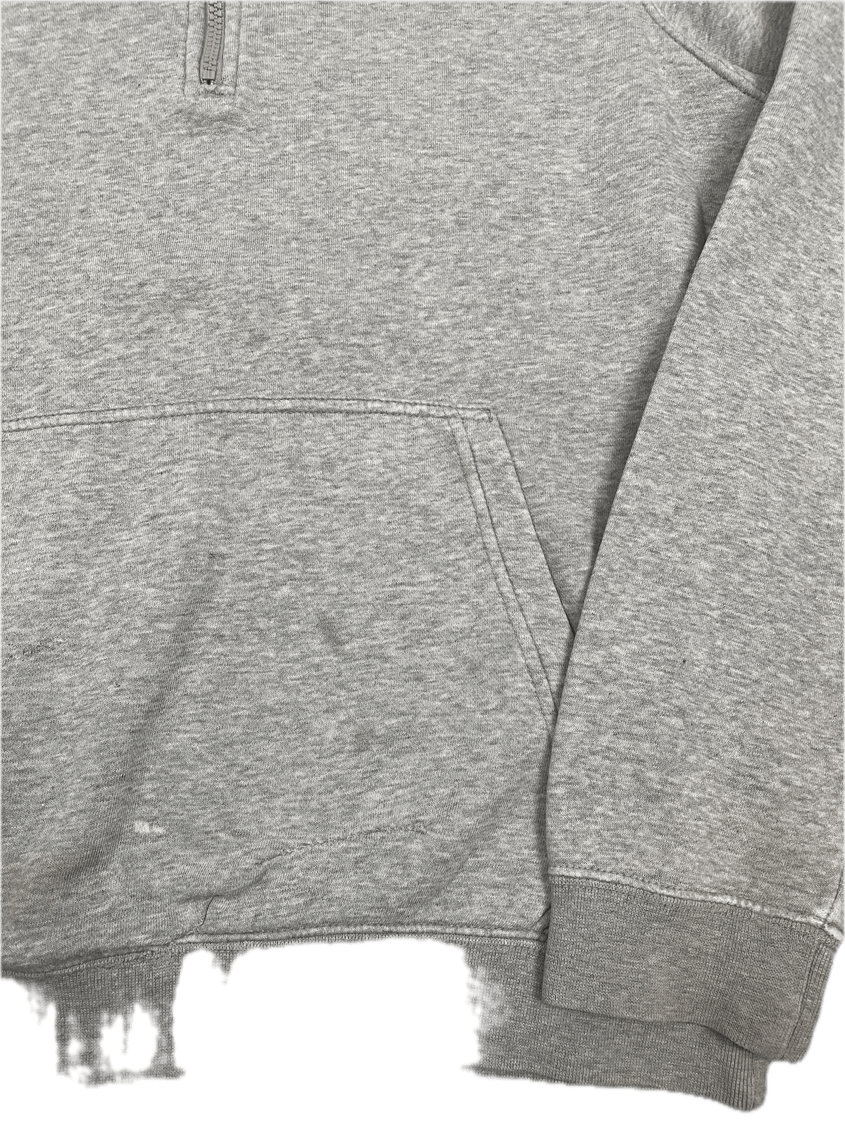 Vintage Nike Hoodie mit Half-Zip Grau S - Schlichter Sportlicher Herren Pullover Vintage Klamotten, Secondhand Klamotten, Retro Mode, Nachhaltige Mode, Einzigartige Stücke, Zeitlose Mode, Umweltfreundliche Kleidung, Stilvolle Secondhand Mode, Hochwertige Vintage Kleidung