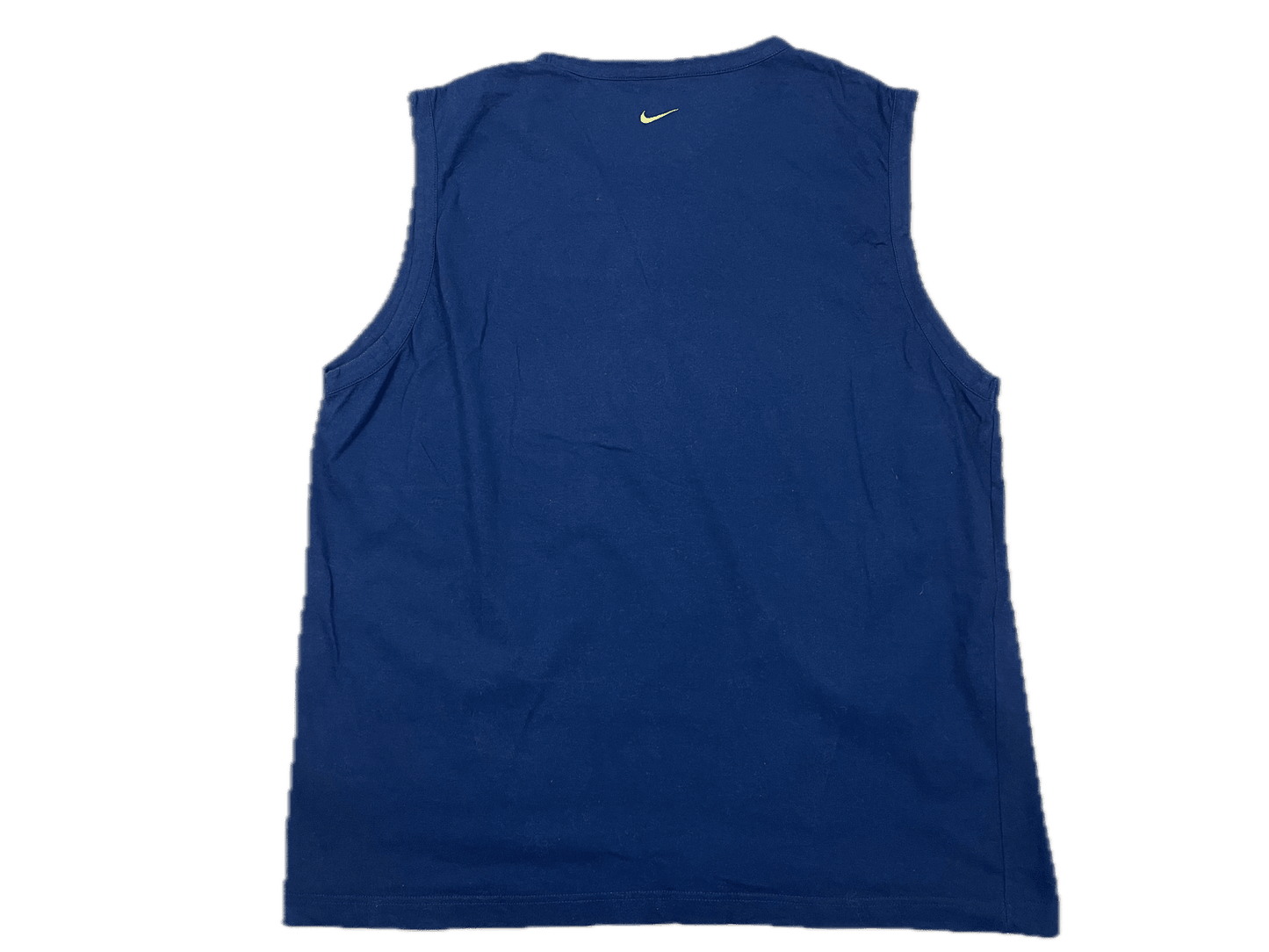 Vintage Nike Top Tanktop Muskelshirt Dunkelblau XL - Stylisches und Bequemes Tanktop Vintage Klamotten, Secondhand Klamotten, Retro Mode, Nachhaltige Mode, Einzigartige Stücke, Zeitlose Mode, Umweltfreundliche Kleidung, Stilvolle Secondhand Mode, Hochwertige Vintage Kleidung