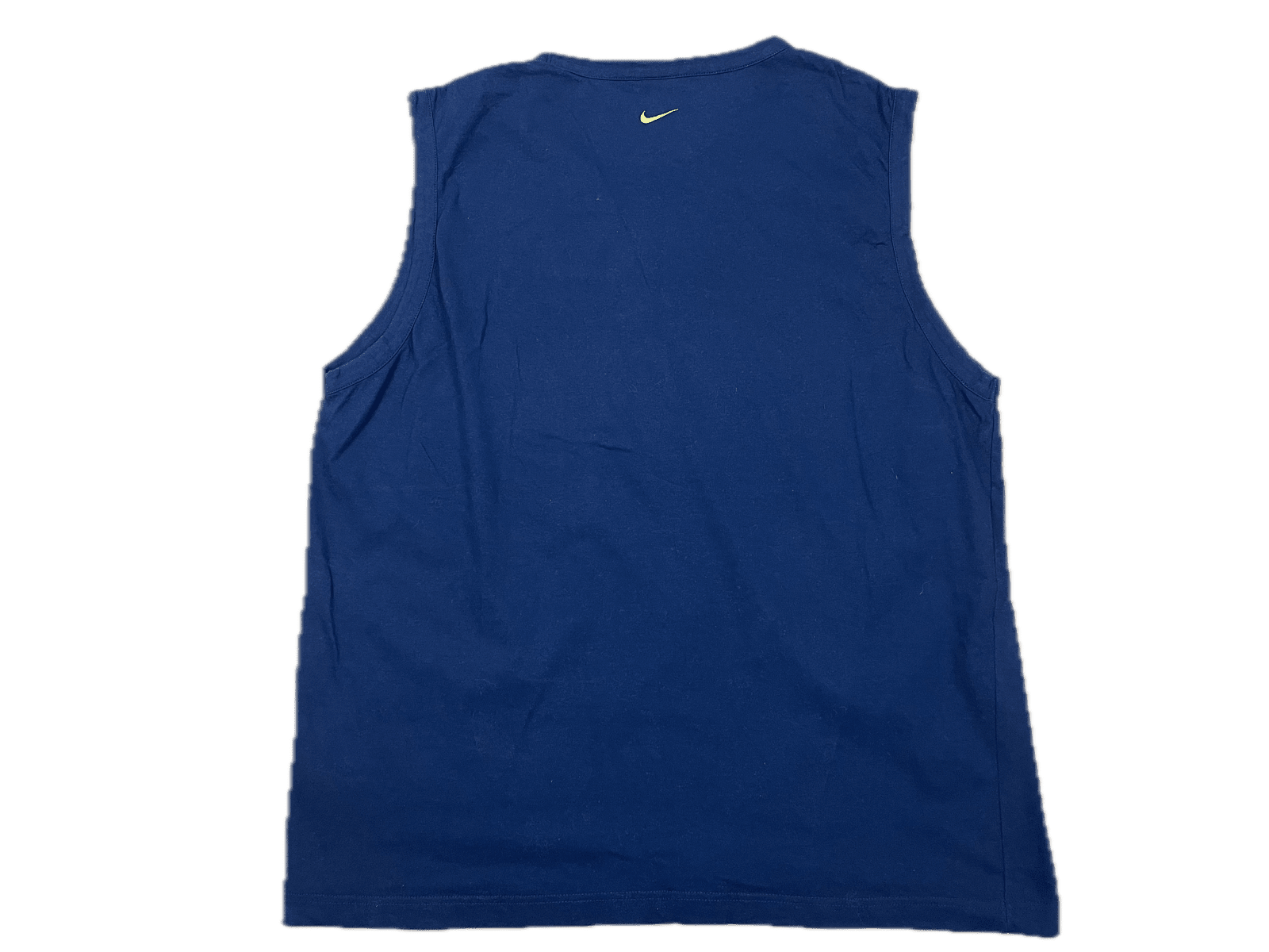 Vintage Nike Top Tanktop Muskelshirt Dunkelblau XL - Stylisches und Bequemes Tanktop Vintage Klamotten, Secondhand Klamotten, Retro Mode, Nachhaltige Mode, Einzigartige Stücke, Zeitlose Mode, Umweltfreundliche Kleidung, Stilvolle Secondhand Mode, Hochwertige Vintage Kleidung