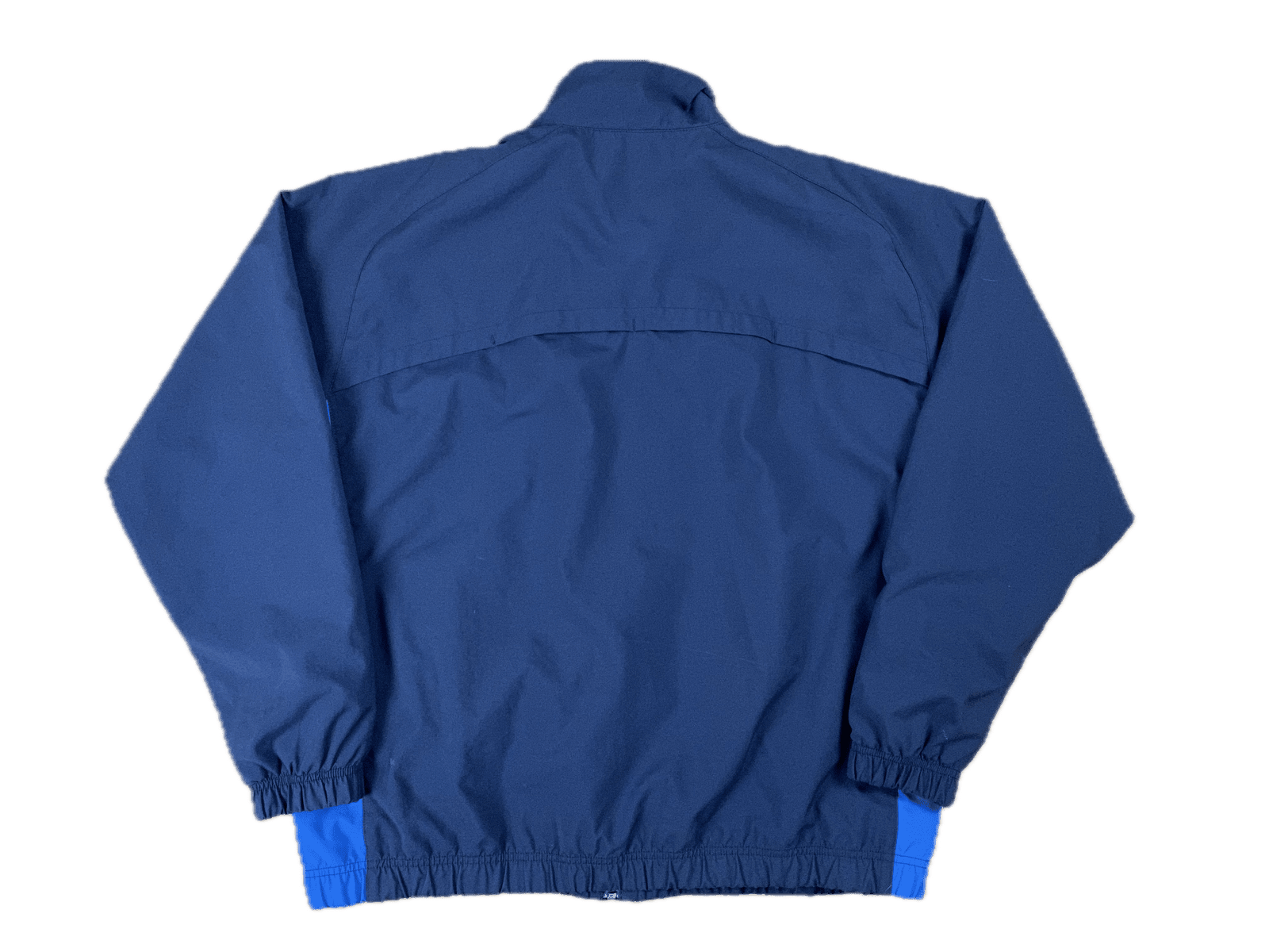 Vintage Nike Trainingsjacke Dunkelblau L - Leichte Basic Herren Jacke Vintage Klamotten, Secondhand Klamotten, Retro Mode, Nachhaltige Mode, Einzigartige Stücke, Zeitlose Mode, Umweltfreundliche Kleidung, Stilvolle Secondhand Mode, Hochwertige Vintage Kleidung