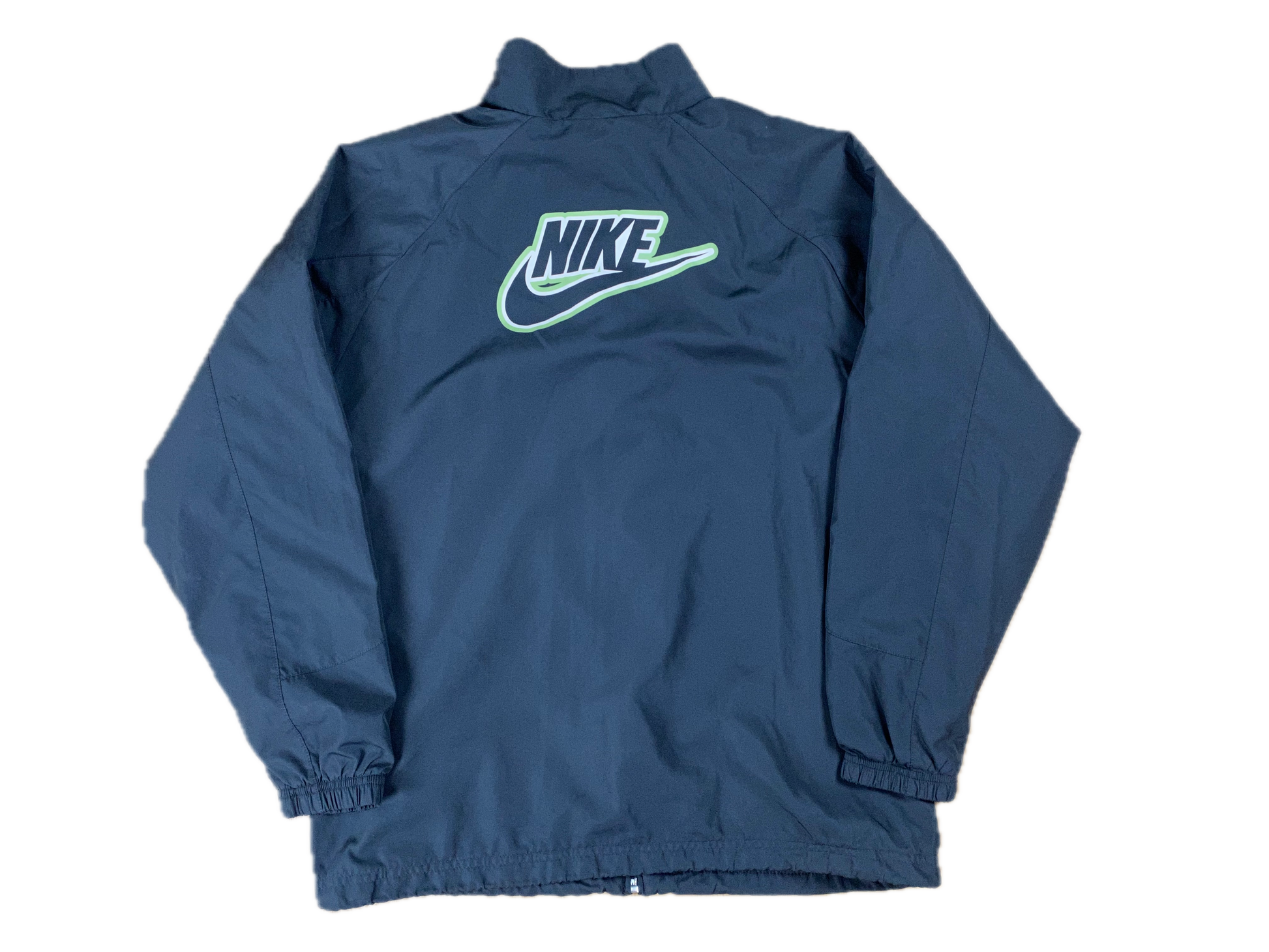 Vintage Nike Trainingsjacke Schwarz L - Sportliche Damen Jacke Vintage Klamotten, Secondhand Klamotten, Retro Mode, Nachhaltige Mode, Einzigartige Stücke, Zeitlose Mode, Umweltfreundliche Kleidung, Stilvolle Secondhand Mode, Hochwertige Vintage Kleidung