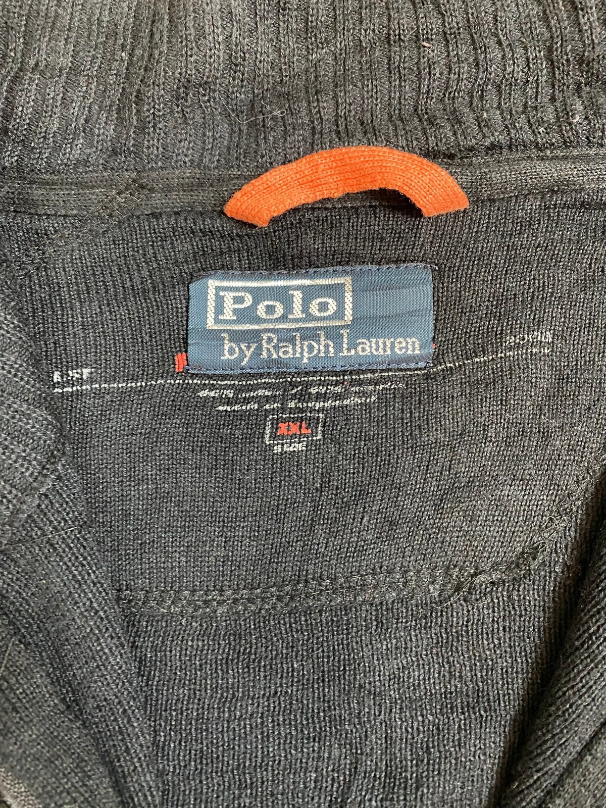 Vintage Ralph Lauren Strickjacke Schwarz XXL - Dünne und Schlichte Damen Jacke Vintage Klamotten, Secondhand Klamotten, Retro Mode, Nachhaltige Mode, Einzigartige Stücke, Zeitlose Mode, Umweltfreundliche Kleidung, Stilvolle Secondhand Mode, Hochwertige Vintage Kleidung