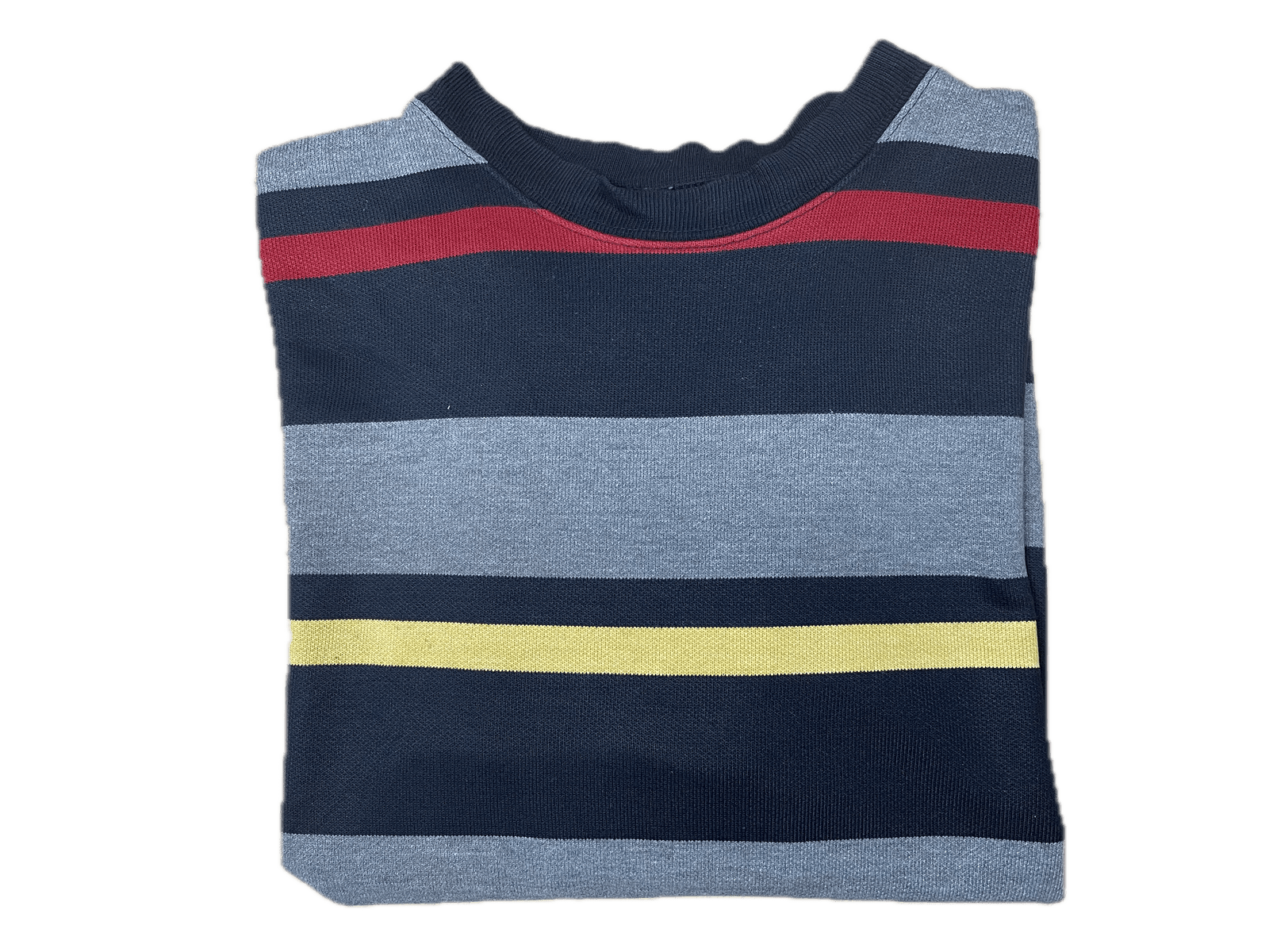 Vintage Ralph Lauren Sweater Grau/Schwarz/Rot/Gelb M - Schöner Gemütlicher Herren Pullover Vintage Klamotten, Secondhand Klamotten, Retro Mode, Nachhaltige Mode, Einzigartige Stücke, Zeitlose Mode, Umweltfreundliche Kleidung, Stilvolle Secondhand Mode, Hochwertige Vintage Kleidung