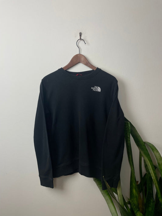 Vintage The North Face Sweater Schwarz S - Schlichter und Bequemer Damen Pullover Vintage Klamotten, Secondhand Klamotten, Retro Mode, Nachhaltige Mode, Einzigartige Stücke, Zeitlose Mode, Umweltfreundliche Kleidung, Stilvolle Secondhand Mode, Hochwertige Vintage Kleidung