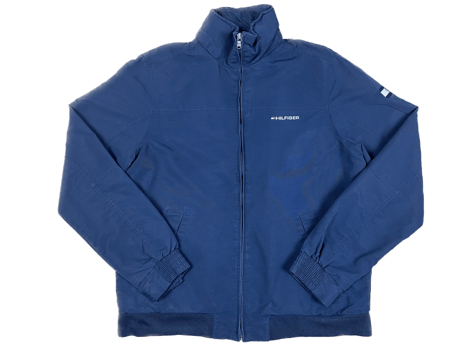 Vintage Tommy Hilfiger Jacke Dunkelblau S - Stylische und Bequeme Jacke Vintage Klamotten, Secondhand Klamotten, Retro Mode, Nachhaltige Mode, Einzigartige Stücke, Zeitlose Mode, Umweltfreundliche Kleidung, Stilvolle Secondhand Mode, Hochwertige Vintage Kleidung