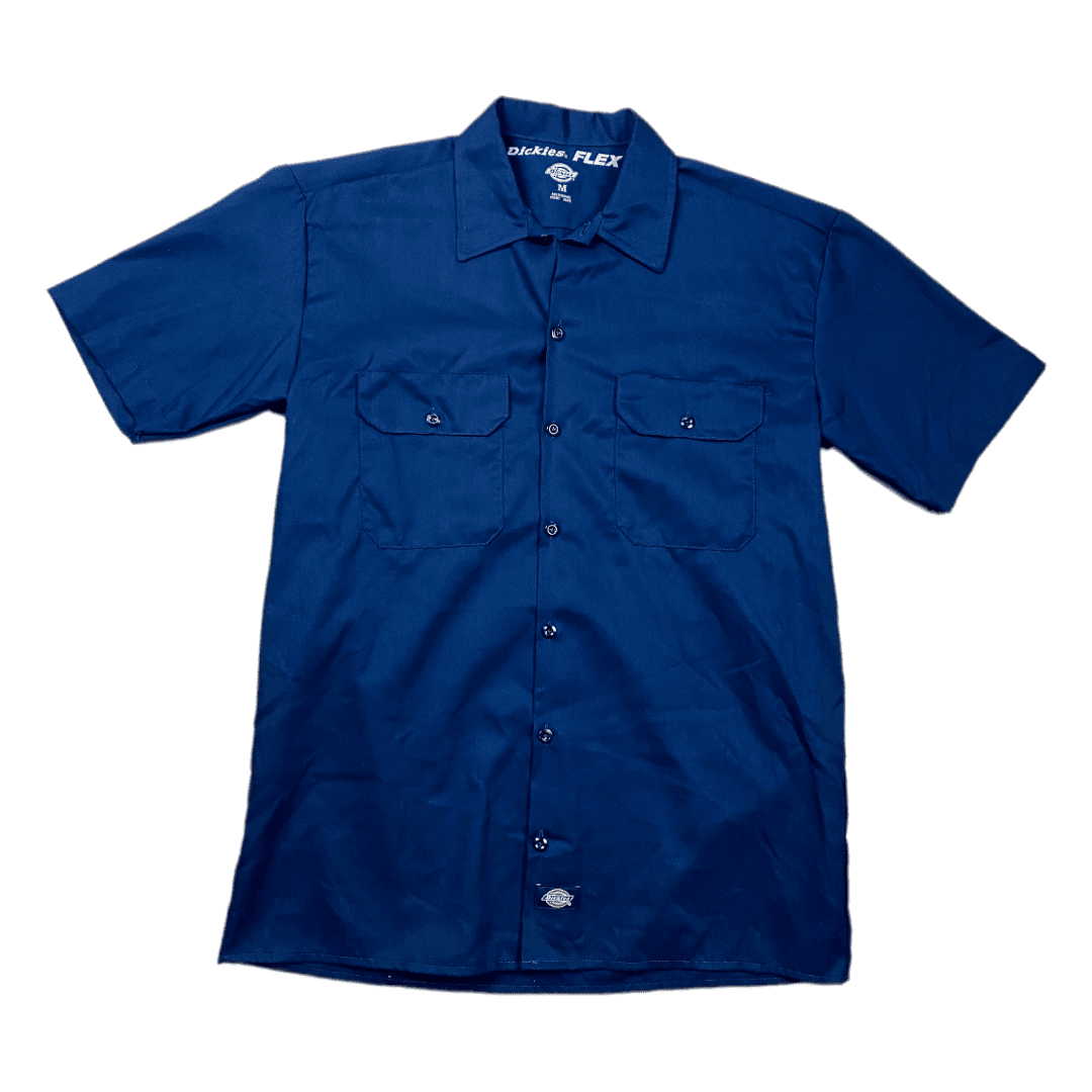 Dickies Hemd Vintage Klamotten, Secondhand Klamotten, Retro Mode, Nachhaltige Mode, Einzigartige Stücke, Zeitlose Mode, Umweltfreundliche Kleidung, Stilvolle Secondhand Mode, Hochwertige Vintage Kleidung