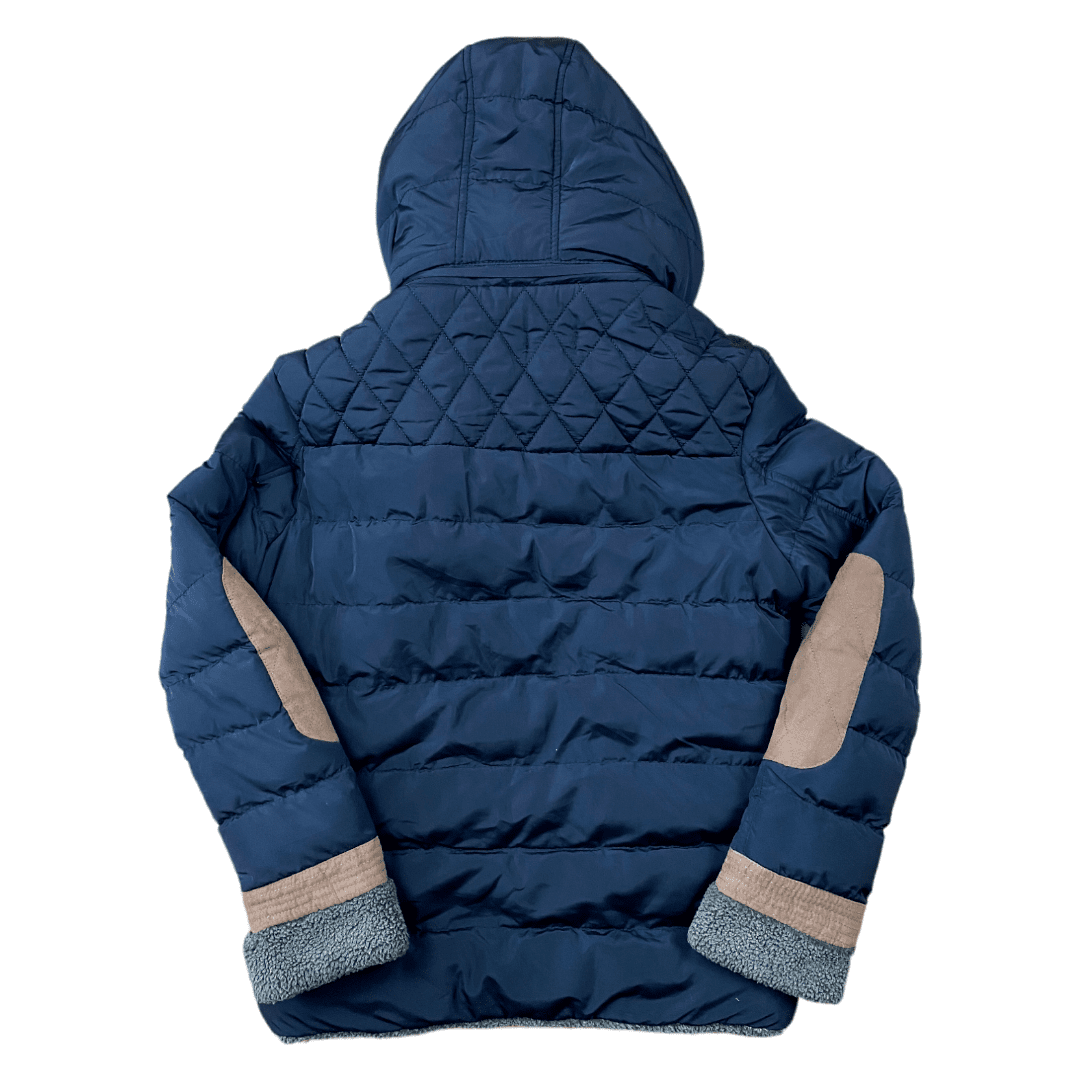 Emporio Armani Jacke Schwarz S - Elegante und Funktionale Dicke Jacke Vintage Klamotten, Secondhand Klamotten, Retro Mode, Nachhaltige Mode, Einzigartige Stücke, Zeitlose Mode, Umweltfreundliche Kleidung, Stilvolle Secondhand Mode, Hochwertige Vintage Kleidung