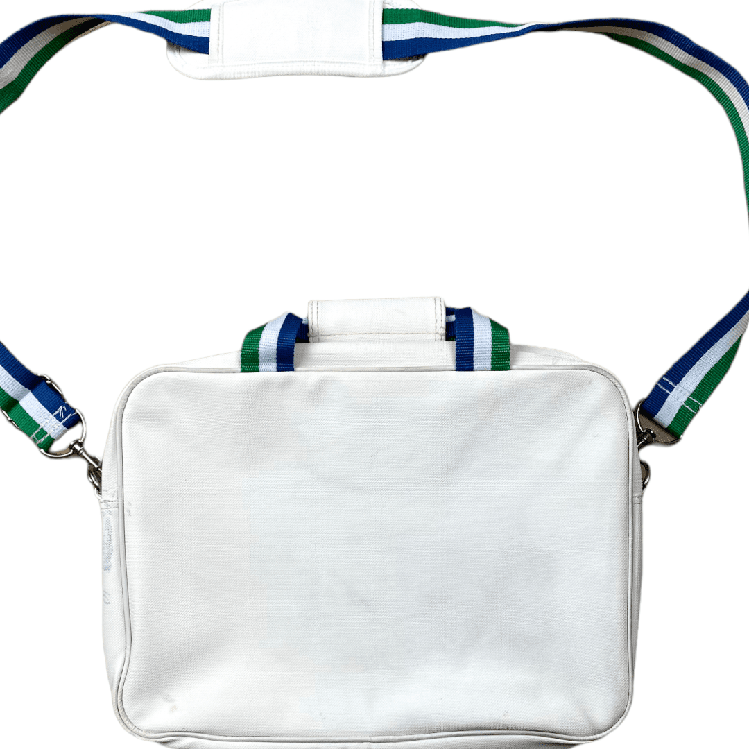 Lacoste Tasche Große Umhängetasche Weiß Onesize - Stilvolle und Praktische Tasche Vintage Klamotten, Secondhand Klamotten, Retro Mode, Nachhaltige Mode, Einzigartige Stücke, Zeitlose Mode, Umweltfreundliche Kleidung, Stilvolle Secondhand Mode, Hochwertige Vintage Kleidung