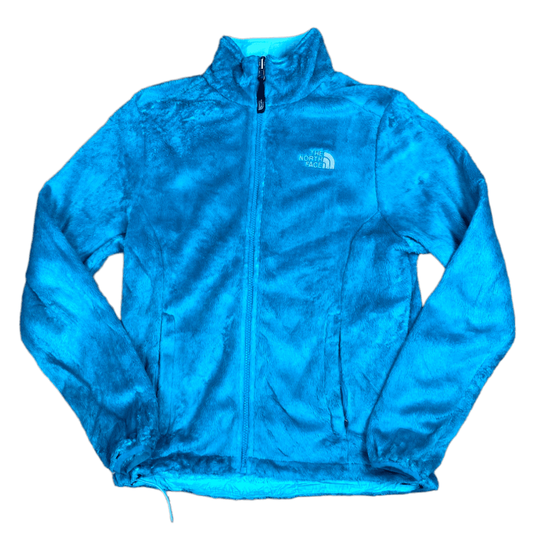 The North Face Fleecejacke Türkis S - Leichte Kuschelige Damen Jacke Vintage Klamotten, Secondhand Klamotten, Retro Mode, Nachhaltige Mode, Einzigartige Stücke, Zeitlose Mode, Umweltfreundliche Kleidung, Stilvolle Secondhand Mode, Hochwertige Vintage Kleidung