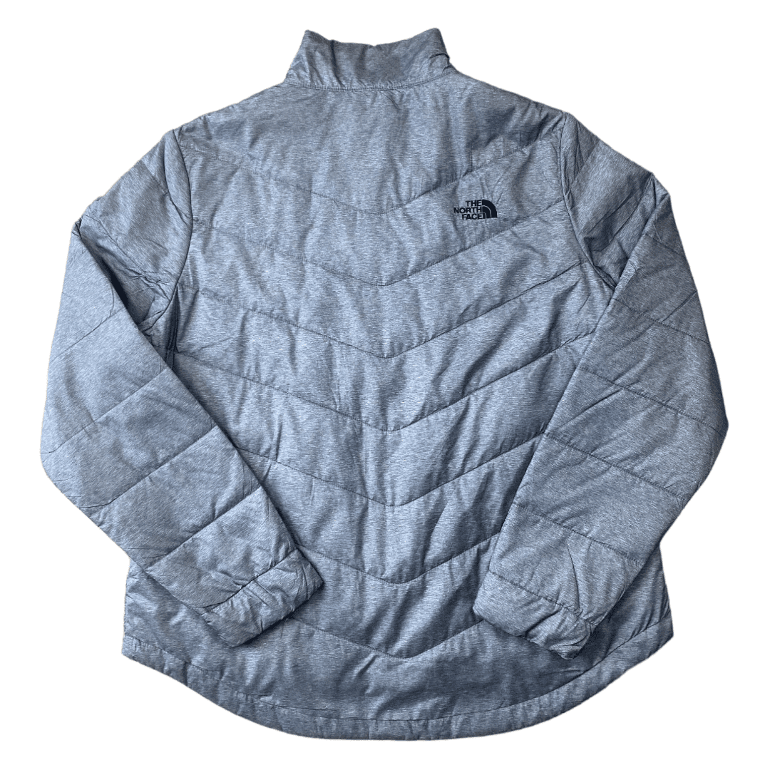The North Face Jacke Grau L - Funktionale und Bequeme Jacke Vintage Klamotten, Secondhand Klamotten, Retro Mode, Nachhaltige Mode, Einzigartige Stücke, Zeitlose Mode, Umweltfreundliche Kleidung, Stilvolle Secondhand Mode, Hochwertige Vintage Kleidung