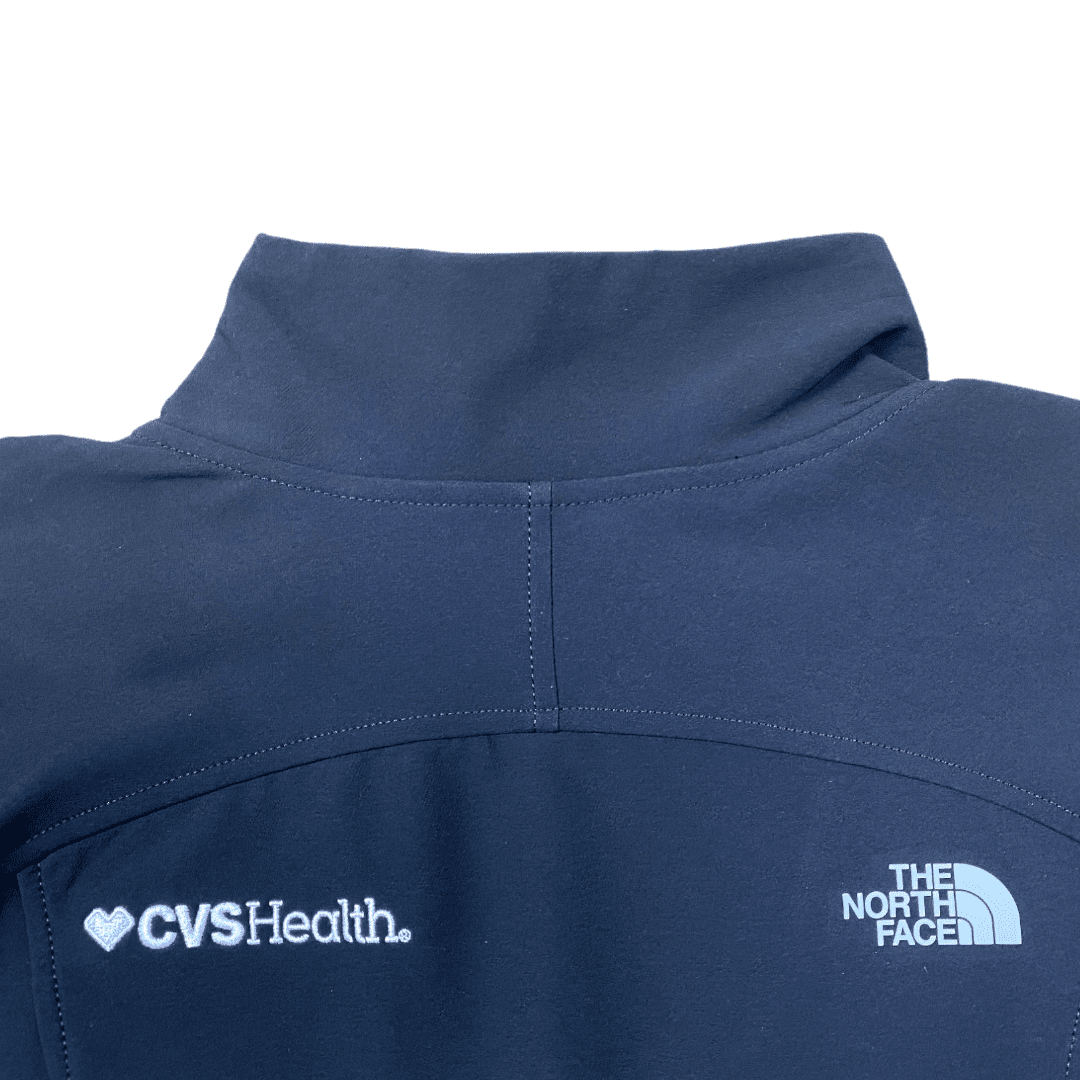 The North Face Leichte Jacke Leadership Forum CVS Health Schwarz L - Funktionale und Bequeme Jacke Vintage Klamotten, Secondhand Klamotten, Retro Mode, Nachhaltige Mode, Einzigartige Stücke, Zeitlose Mode, Umweltfreundliche Kleidung, Stilvolle Secondhand Mode, Hochwertige Vintage Kleidung
