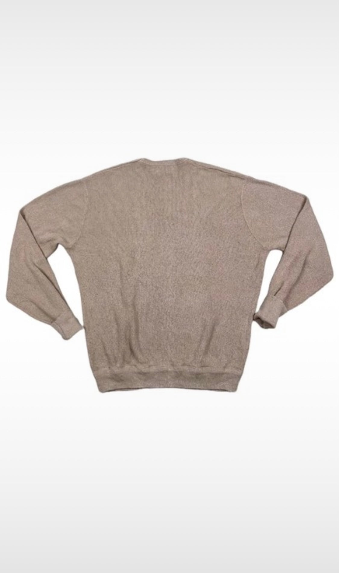 Vintage Lacoste Sweater mit V-Ausschnitt Braun XL - Lockerer Basic Herren Pullover Vintage Klamotten, Secondhand Klamotten, Retro Mode, Nachhaltige Mode, Einzigartige Stücke, Zeitlose Mode, Umweltfreundliche Kleidung, Stilvolle Secondhand Mode, Hochwertige Vintage Kleidung