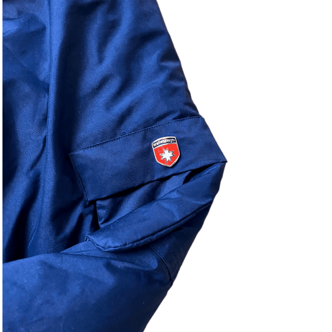 Wellensteyn Winterjacke / Brandungsparka Dunkelblau XL - Dicker Herren Mantel Vintage Klamotten, Secondhand Klamotten, Retro Mode, Nachhaltige Mode, Einzigartige Stücke, Zeitlose Mode, Umweltfreundliche Kleidung, Stilvolle Secondhand Mode, Hochwertige Vintage Kleidung