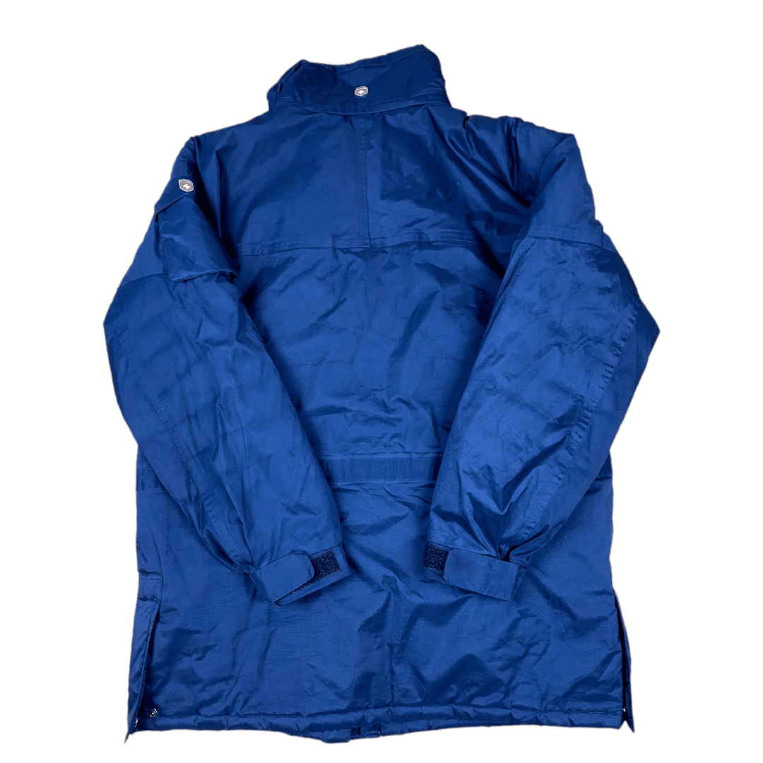 Wellensteyn Winterjacke / Brandungsparka Dunkelblau XL - Dicker Herren Mantel Vintage Klamotten, Secondhand Klamotten, Retro Mode, Nachhaltige Mode, Einzigartige Stücke, Zeitlose Mode, Umweltfreundliche Kleidung, Stilvolle Secondhand Mode, Hochwertige Vintage Kleidung